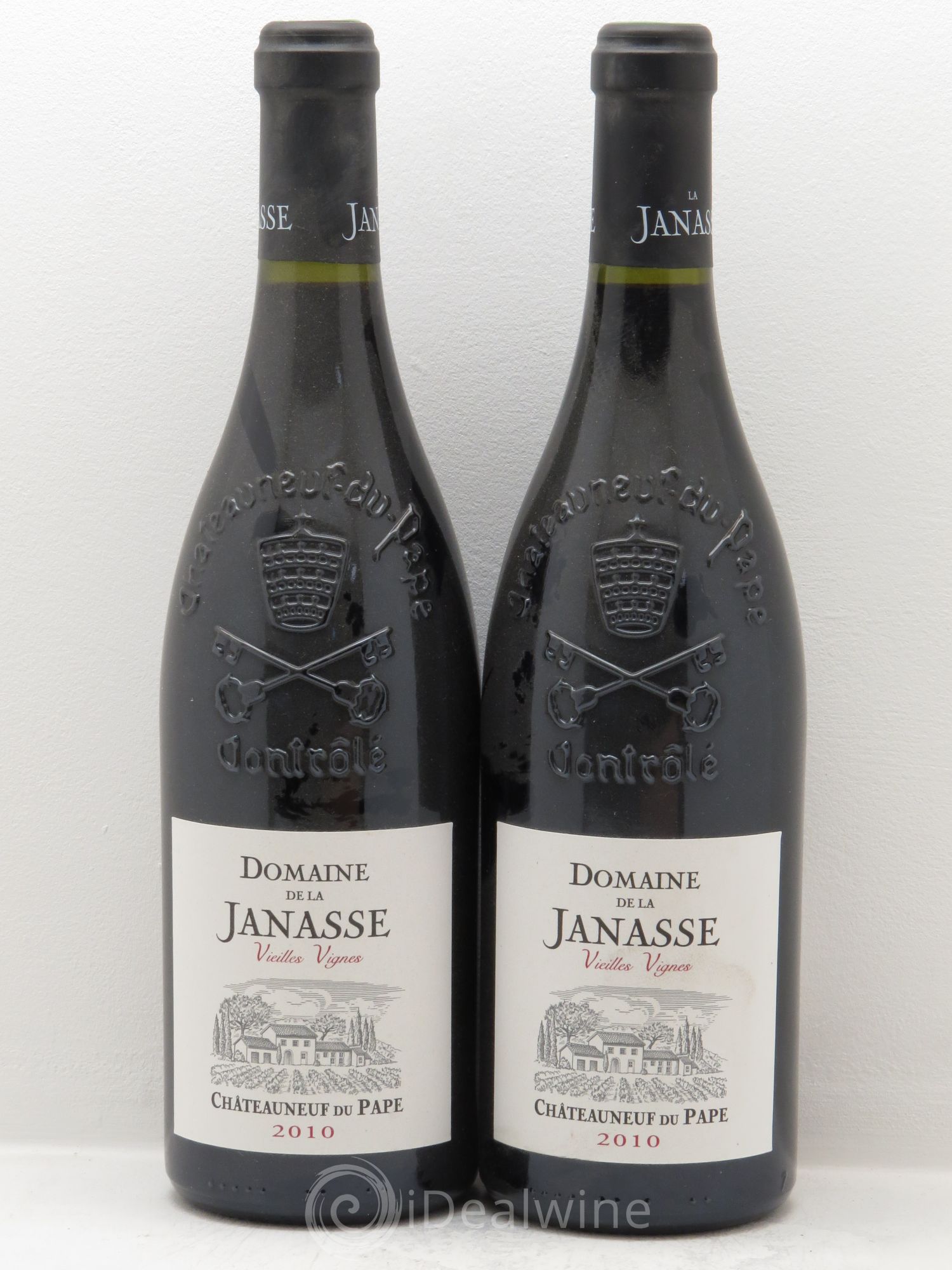Châteauneuf-du-Pape Cuvée Vieilles Vignes La Janasse (Domaine de) 2010 - Lot de 2 bouteilles - 0