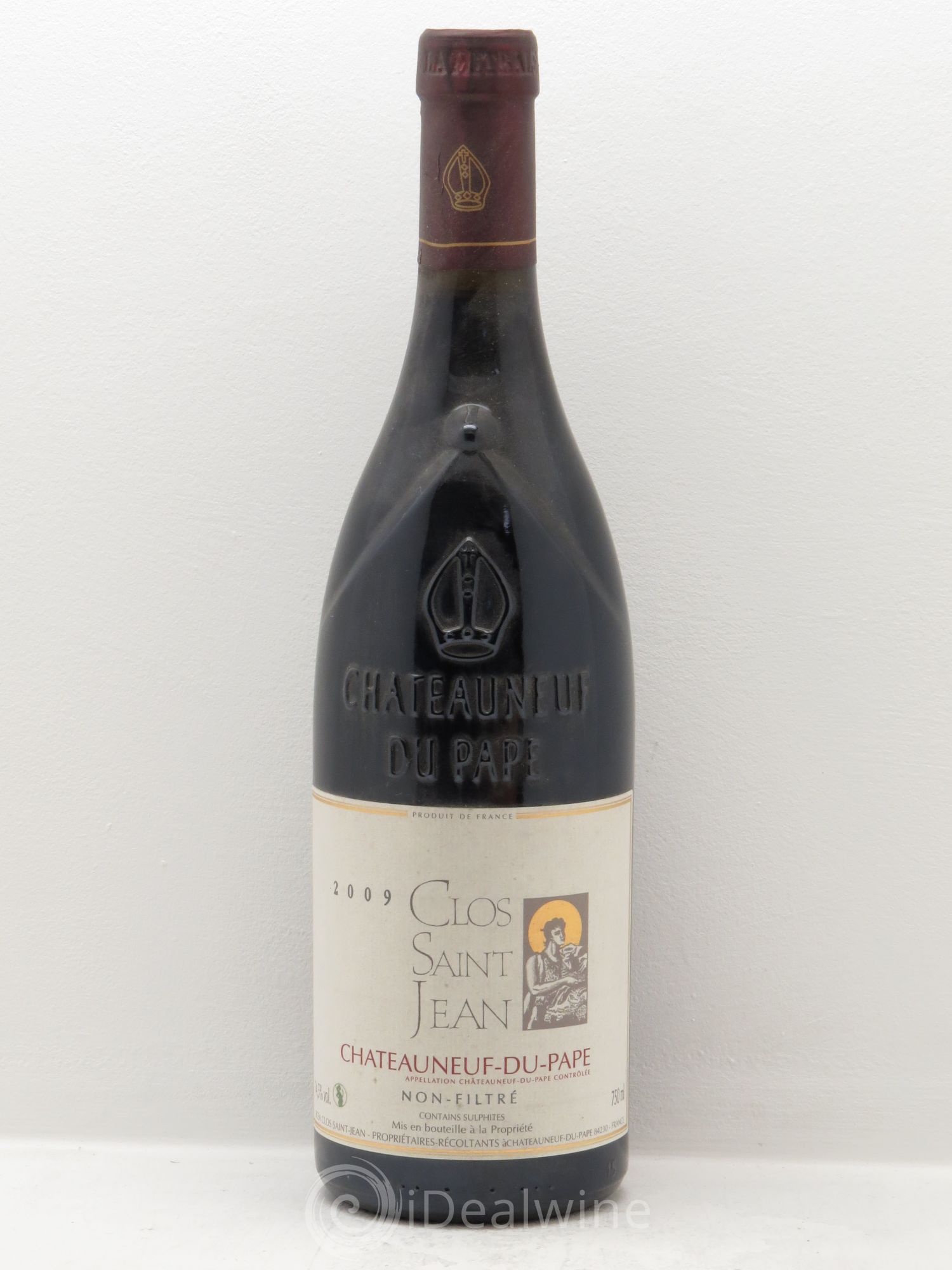 Châteauneuf-du-Pape Clos Saint-Jean Pascal et Vincent Maurel 2009 - Lot de 1 bouteille - 0