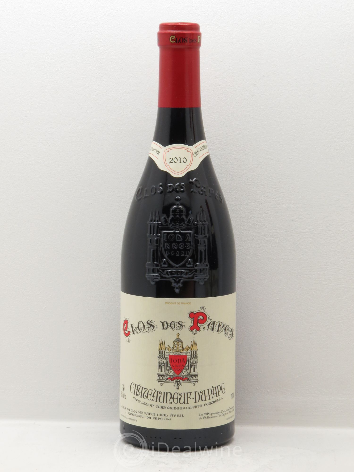 Châteauneuf-du-Pape Clos des Papes - Paul Avril 2010 - Lot de 1 bouteille - 0