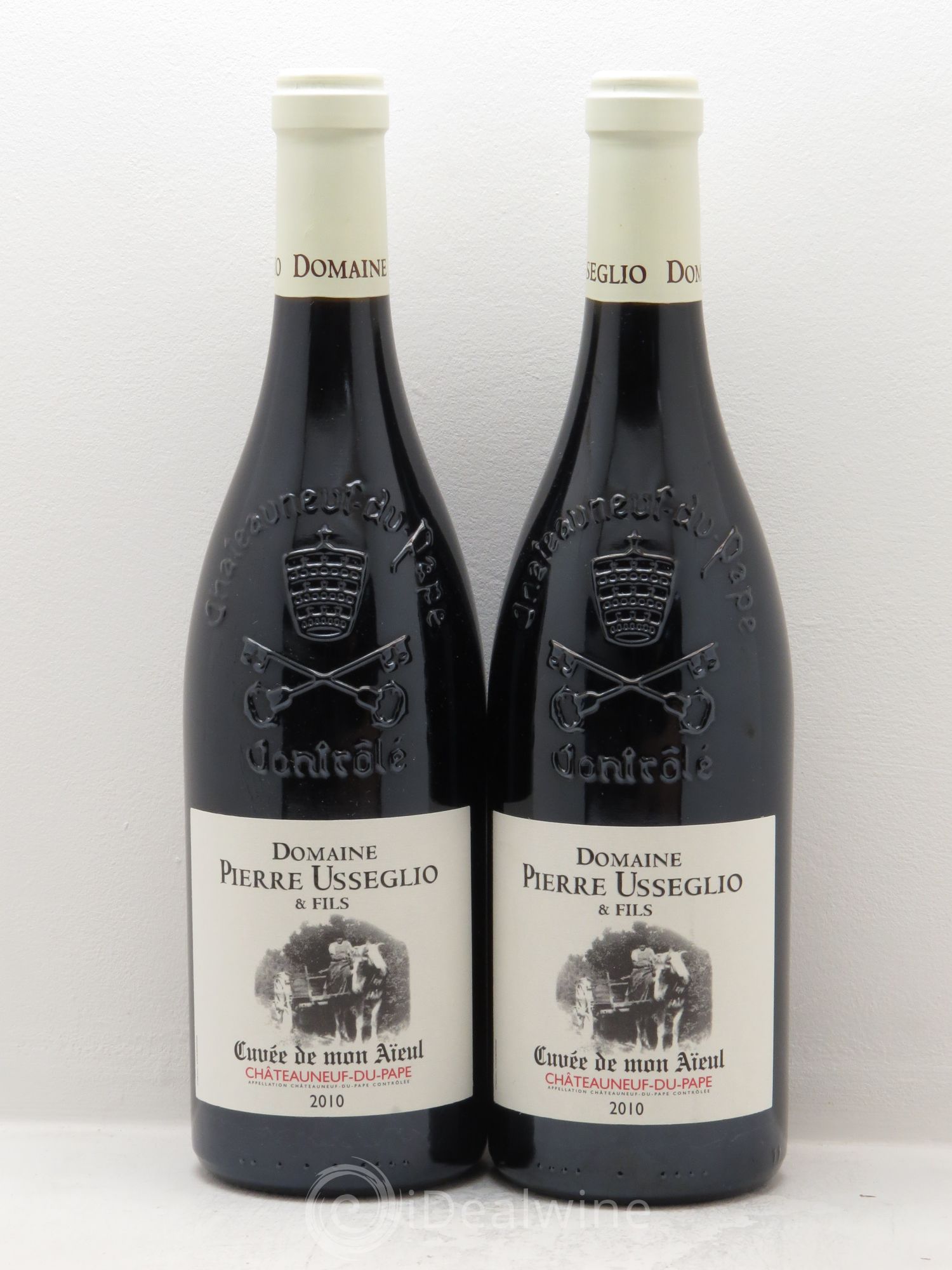 Châteauneuf-du-Pape Cuvée de mon Aïeul Pierre Usseglio & Fils 2010 - Lot de 2 bouteilles - 0