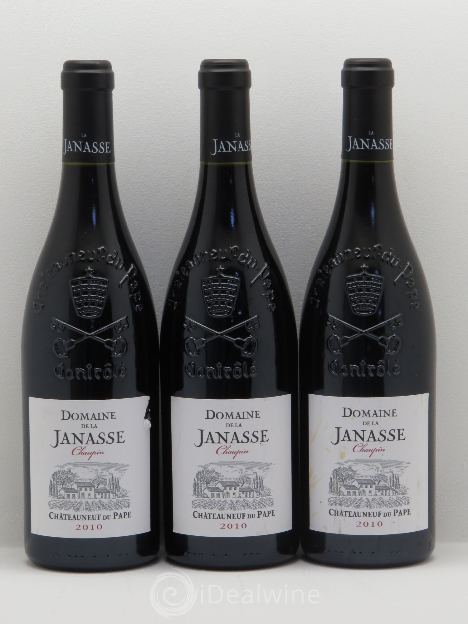 Châteauneuf-du-Pape Cuvée Chaupin La Janasse (Domaine de) 2010 - Lot de 3 bouteilles - 0