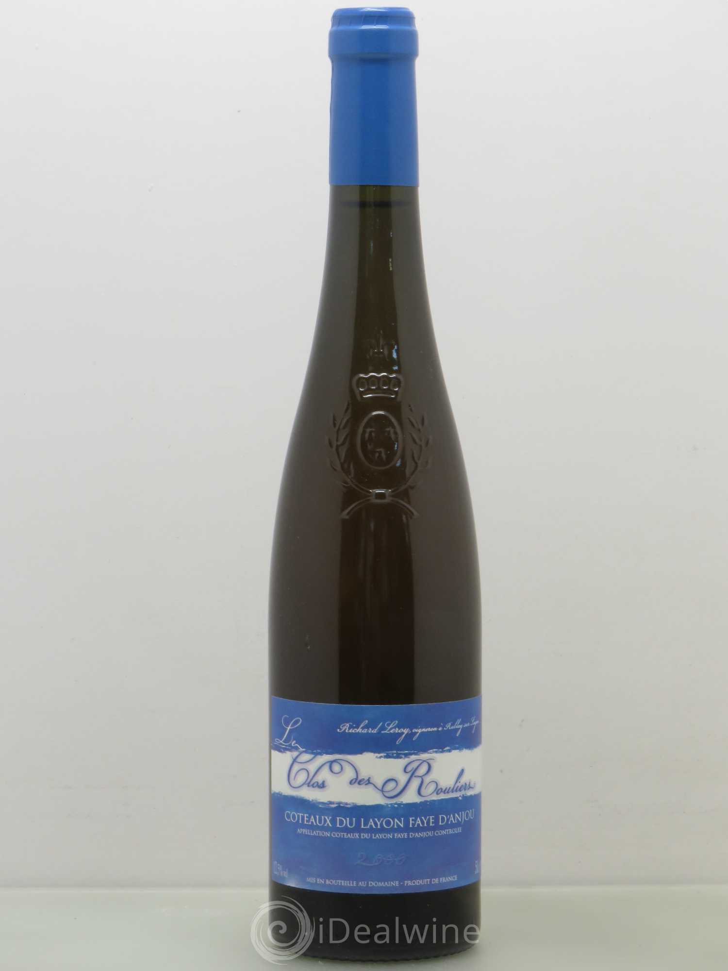 Anjou Le Clos des Rouliers Richard Leroy 2000 - Posten von 1 Flasche - 0