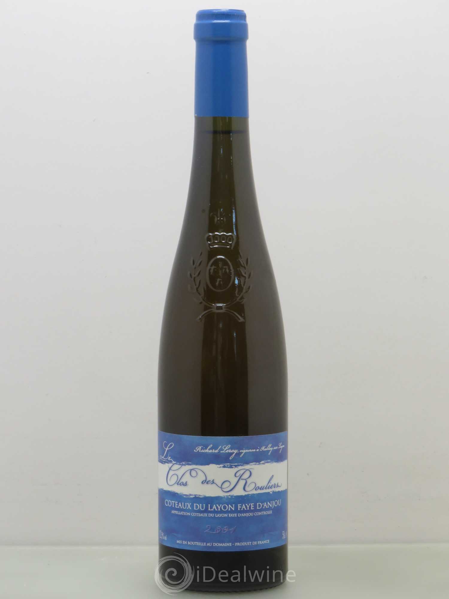 Anjou Le Clos des Rouliers Richard Leroy 2001 - Posten von 1 Flasche - 0