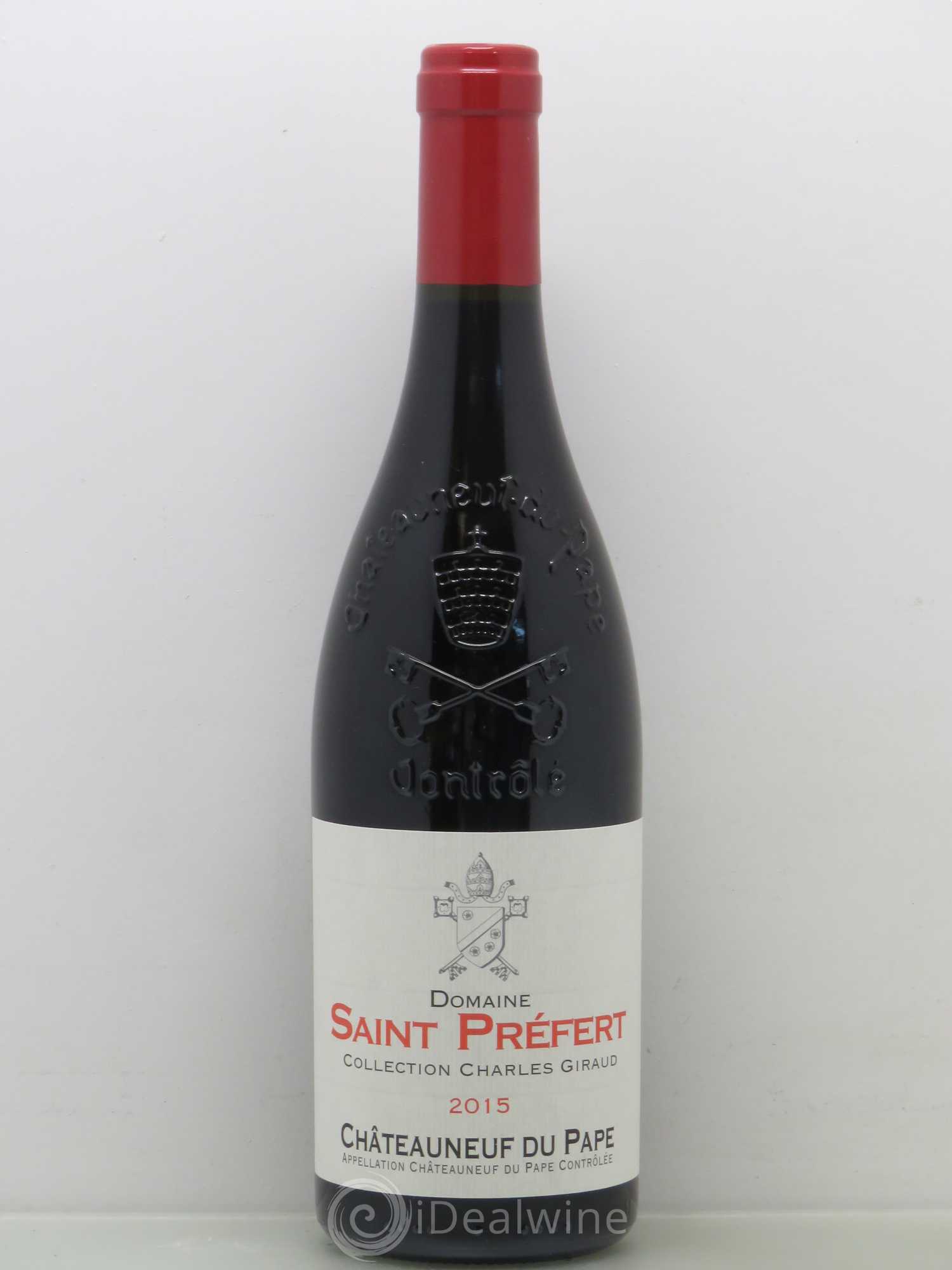 Châteauneuf-du-Pape Collection Charles Giraud Domaine Saint-Préfert 2015 - Lot de 1 bouteille - 0