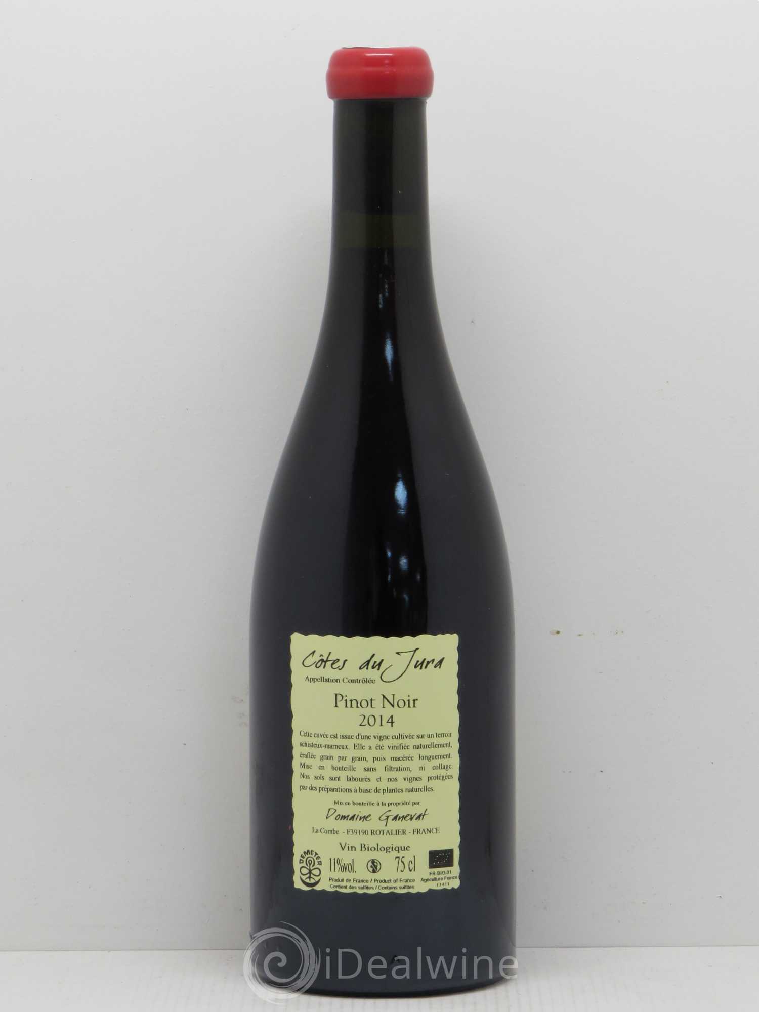 Côtes du Jura Cuvée Julien Jean-François Ganevat (Domaine) Julien en billat 2014 - Lot de 1 bouteille - 1