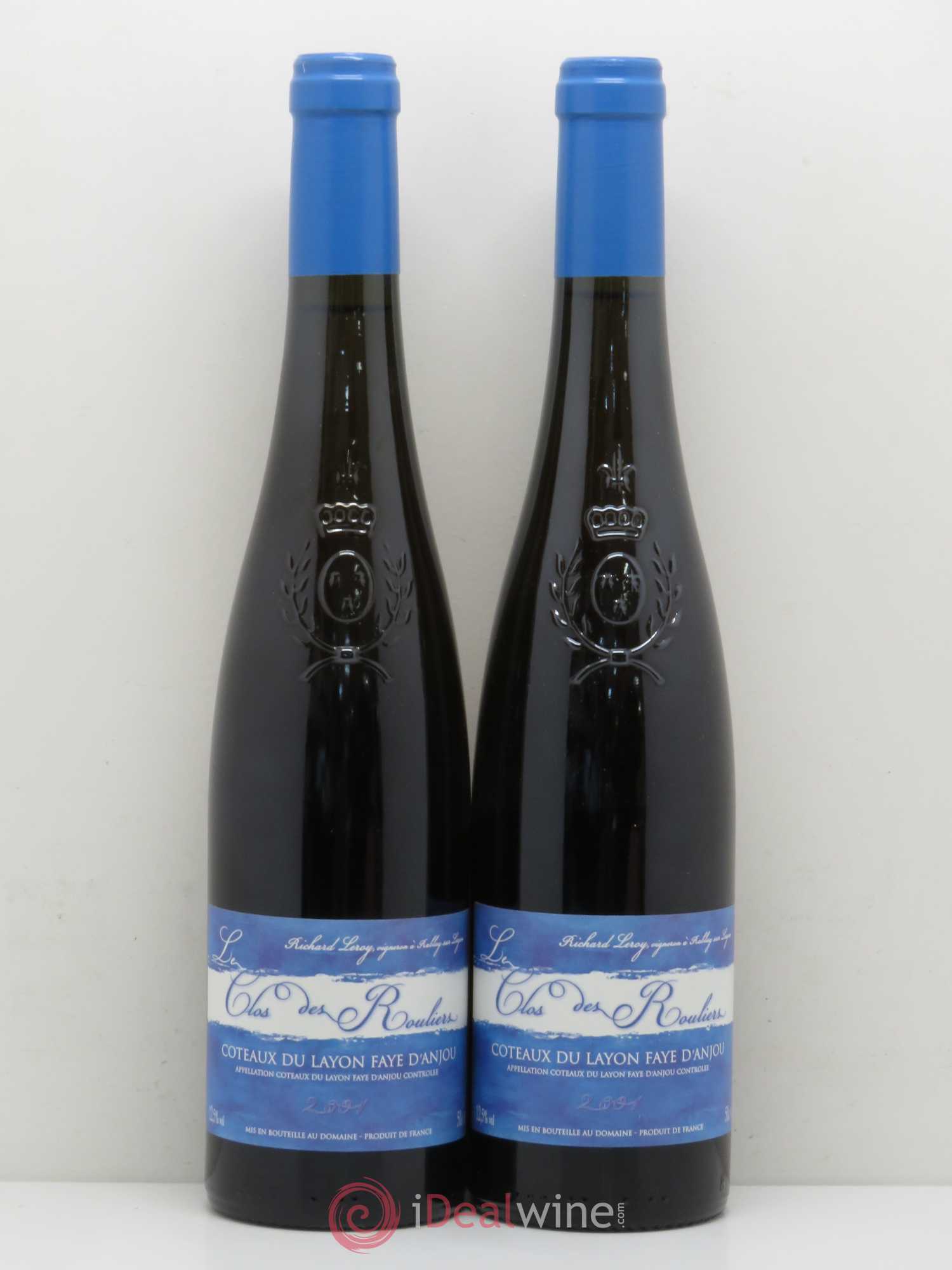Coteaux du Layon 2001 - Lotto di 2 bottiglie - 0