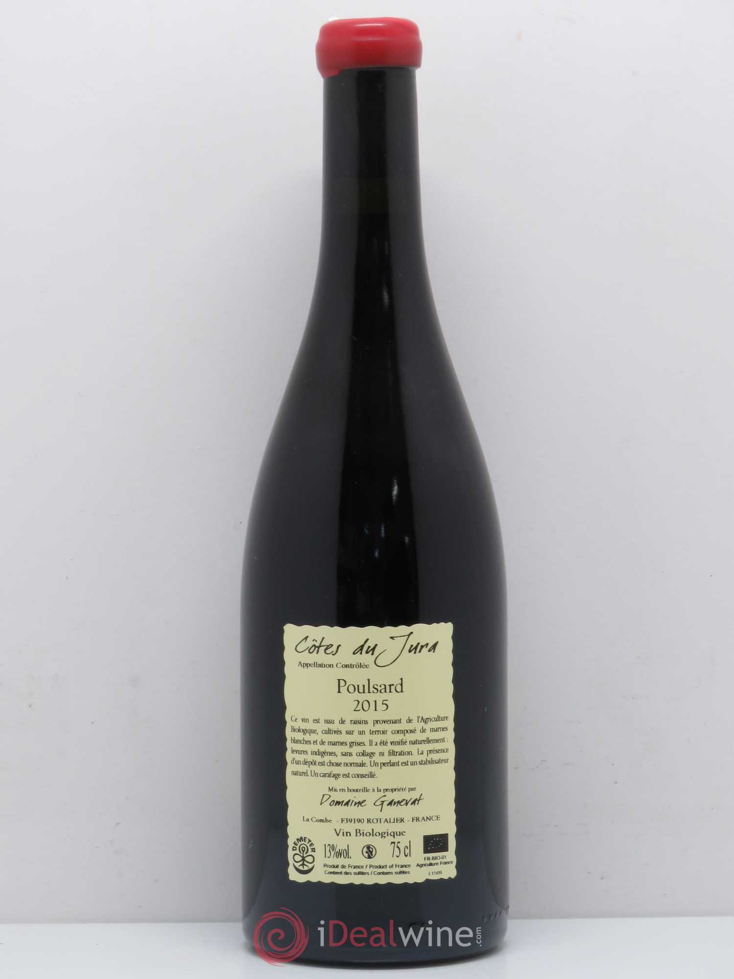 Côtes du Jura Cuvée de l'Enfant Terrible Jean-François Ganevat (Domaine) 2015 - Lot de 1 bouteille - 1