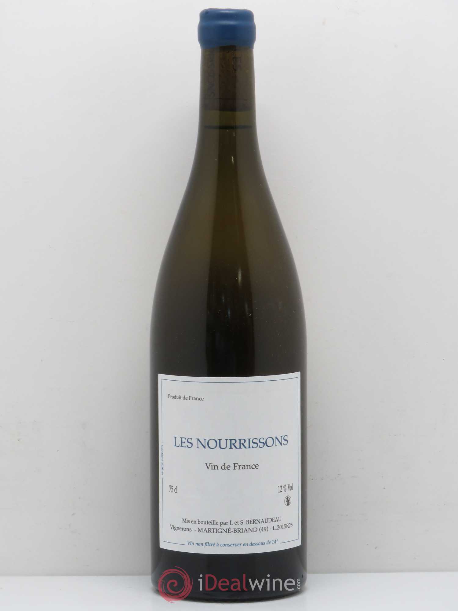 Vin de France Les Nourrissons Stéphane Bernaudeau 2015 - Lot de 1 bouteille - 0