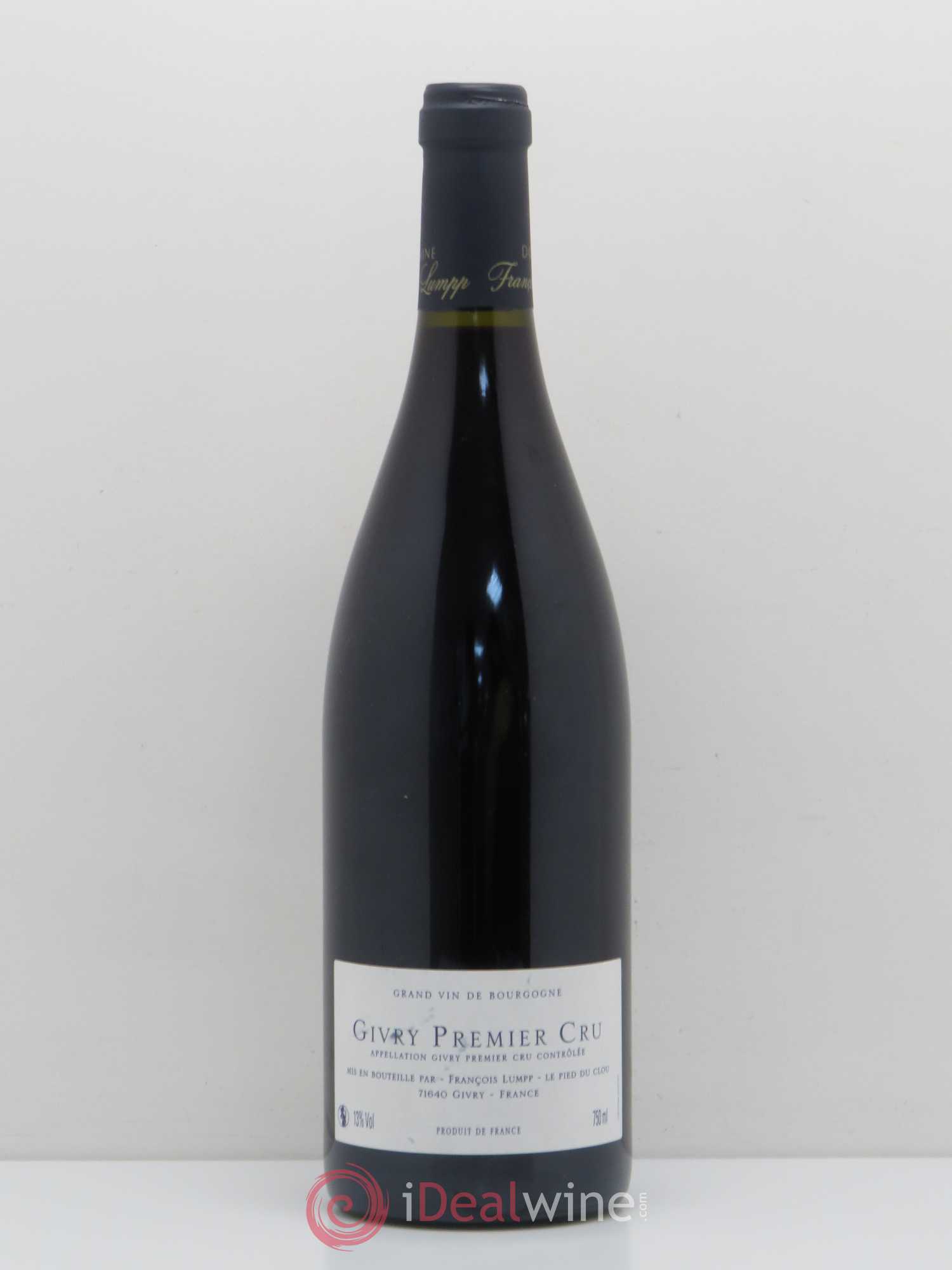 Givry 1er Cru Crausot Domaine François Lumpp 2015 - Posten von 1 Flasche - 1