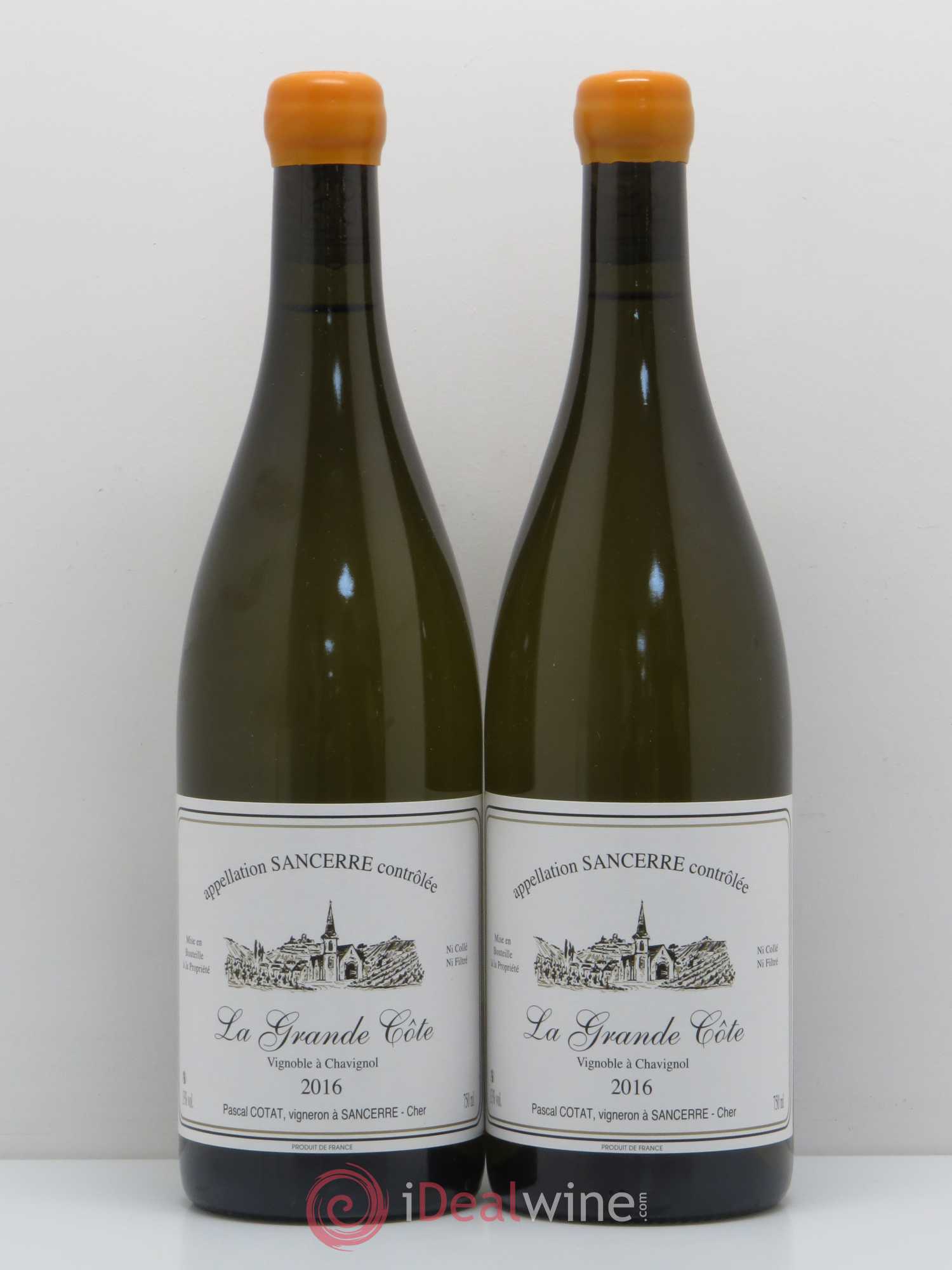Sancerre La Grande Côte Pascal Cotat 2016 - Lot de 2 bouteilles - 0