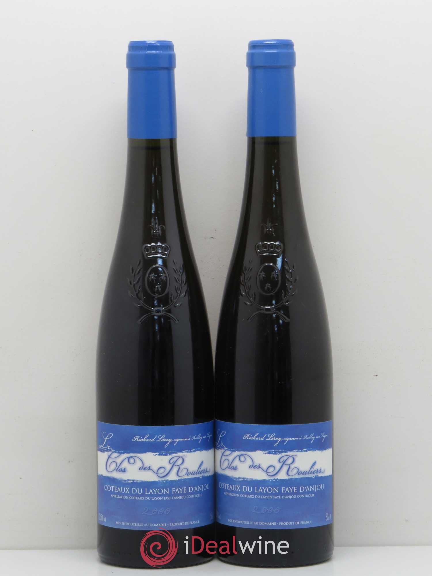 Coteaux du Layon 2000 - Lotto di 2 bottiglie - 0