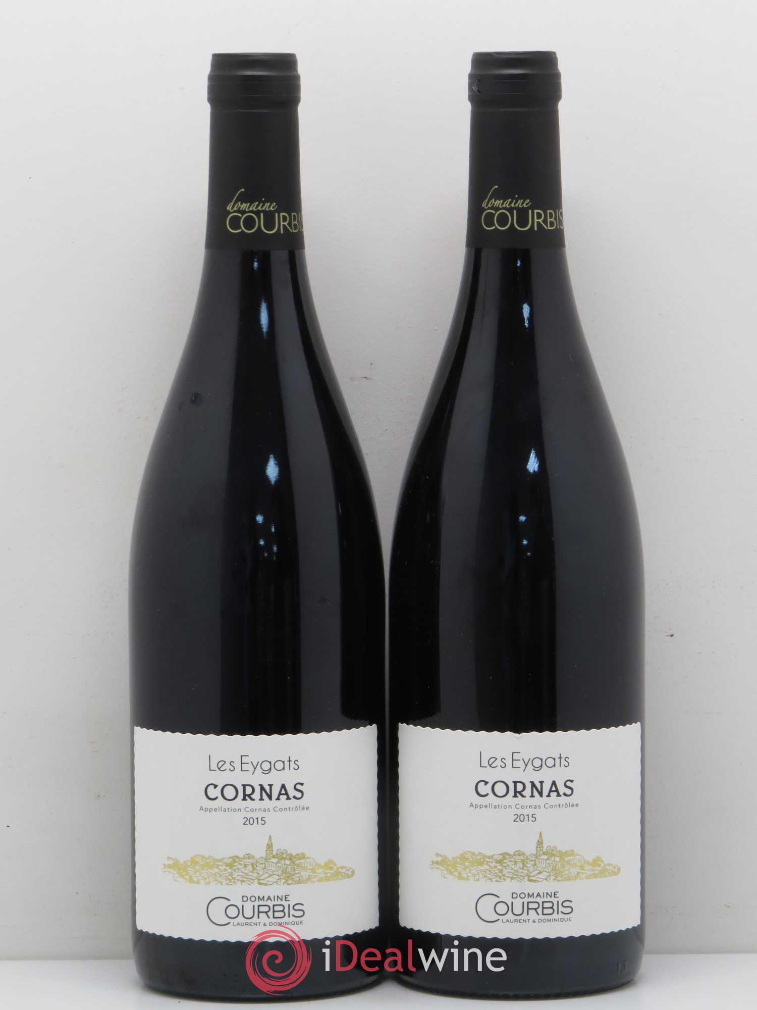 Cornas Les Eygats Courbis 2015 - Lot de 2 bouteilles - 0