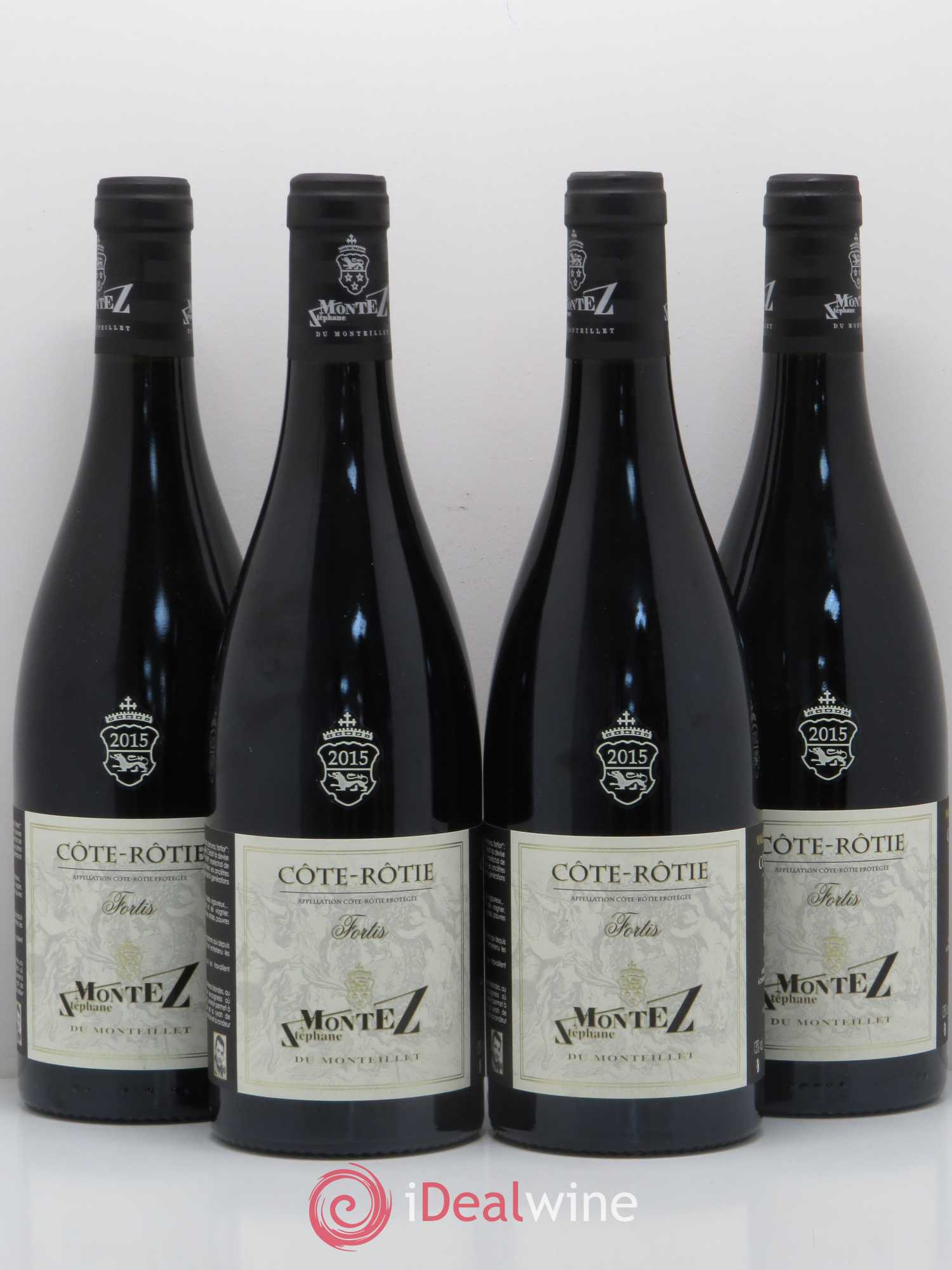 Côte-Rôtie Fortis Monteillet (Domaine du) - Stéphane Montez 2015 - Lot de 4 bouteilles - 0