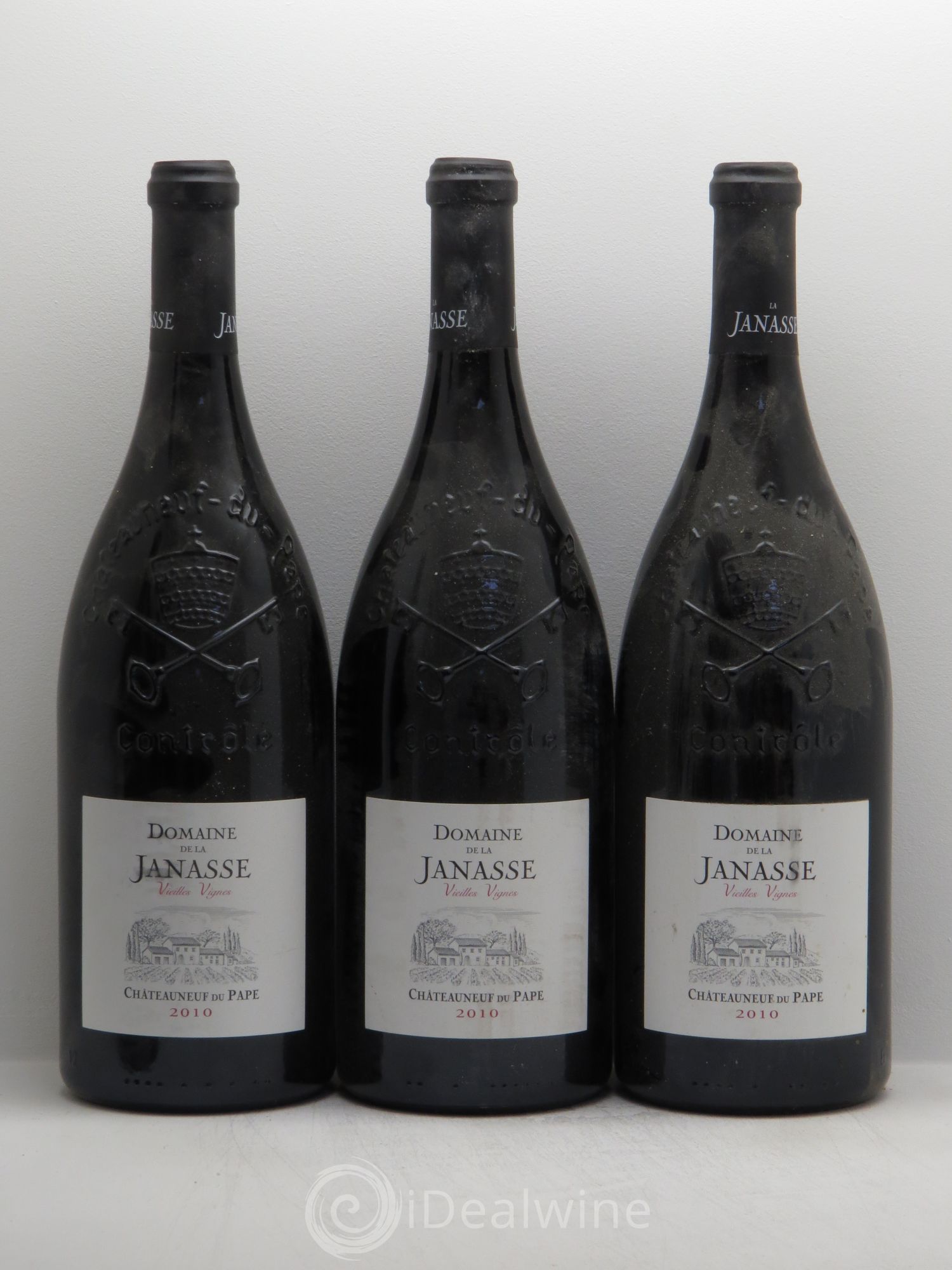 Châteauneuf-du-Pape Cuvée Vieilles Vignes La Janasse (Domaine de) 2010 - Lot de 6 magnums - 1