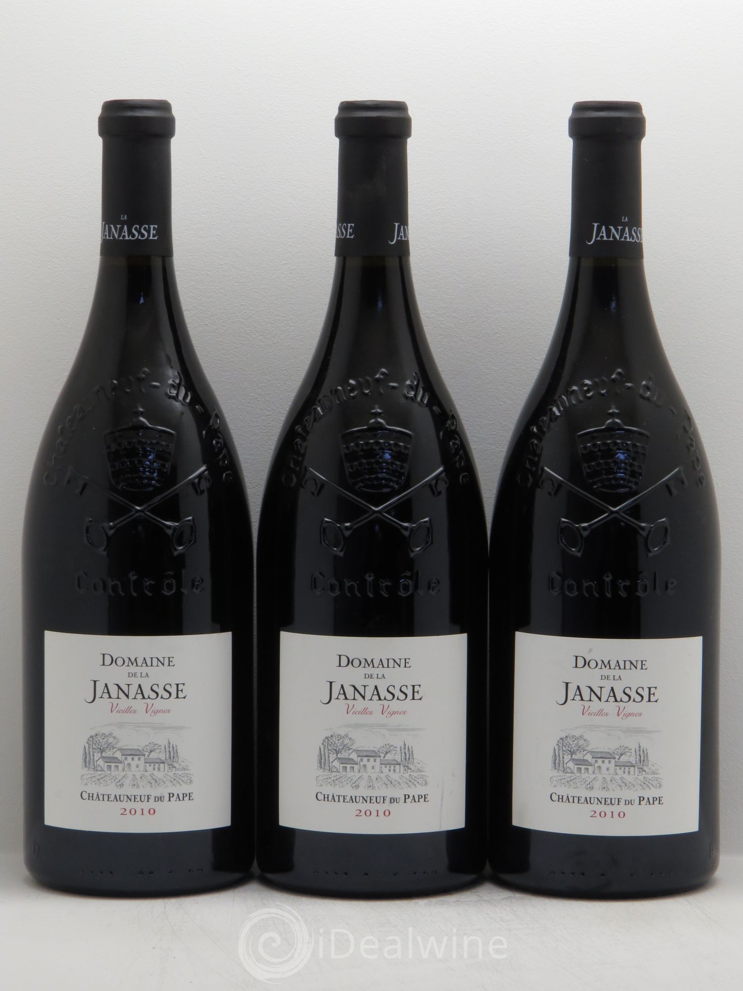 Châteauneuf-du-Pape Cuvée Vieilles Vignes La Janasse (Domaine de) 2010 - Lot de 3 magnums - 0