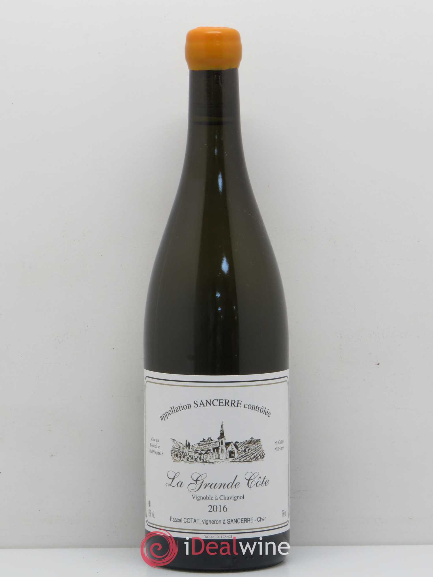 Sancerre La Grande Côte Pascal Cotat 2016 - Lot de 1 bouteille - 0