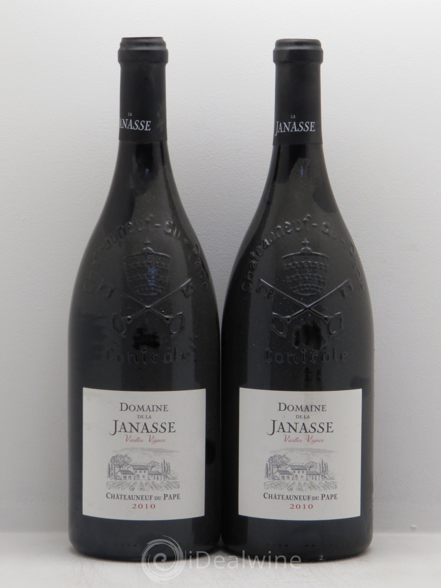 Châteauneuf-du-Pape Cuvée Vieilles Vignes La Janasse (Domaine de) 2010 - Lot de 2 magnums - 0