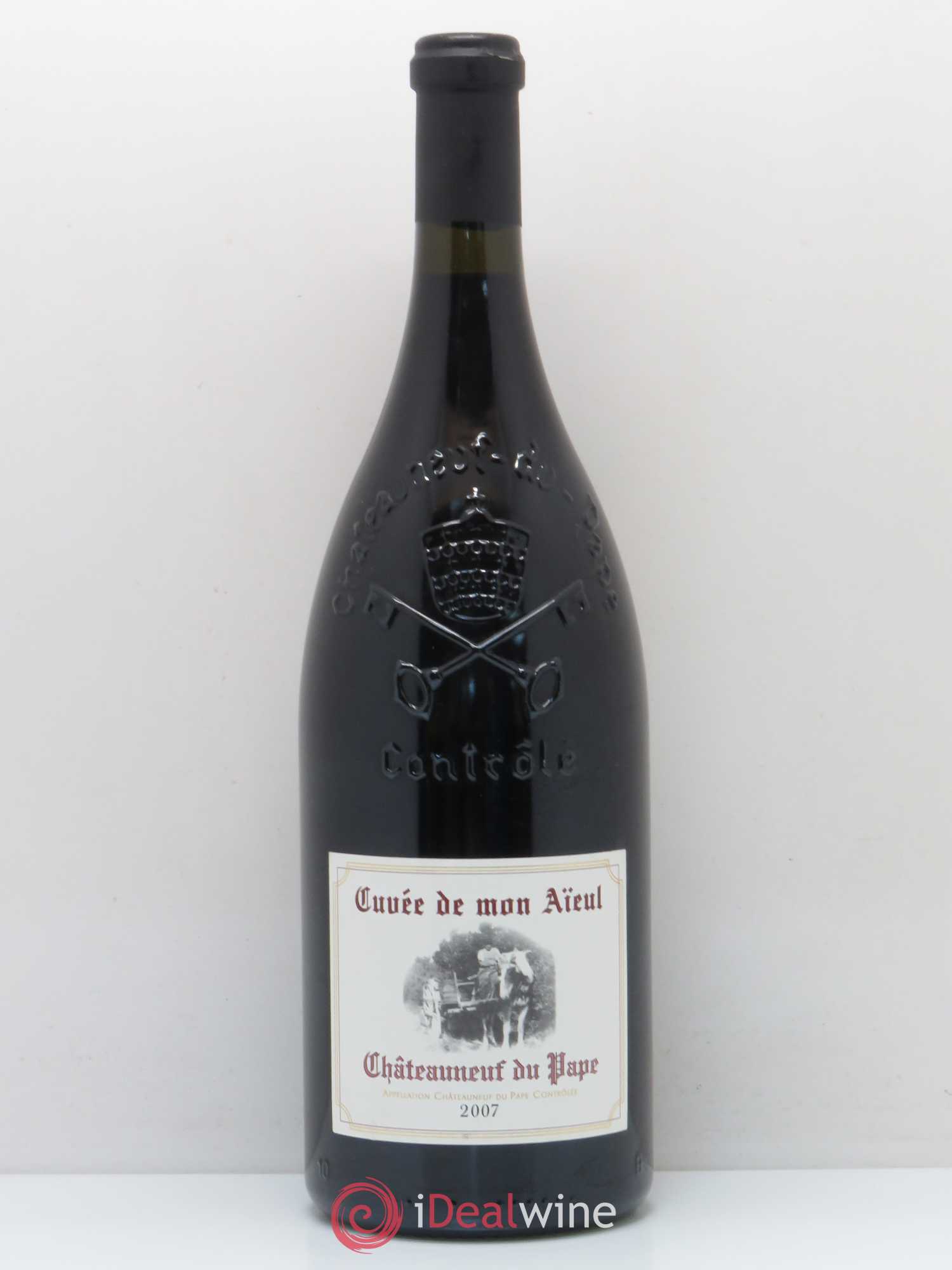 Châteauneuf-du-Pape Cuvée de mon Aïeul Pierre Usseglio & Fils 2007 - Lot de 1 magnum - 0