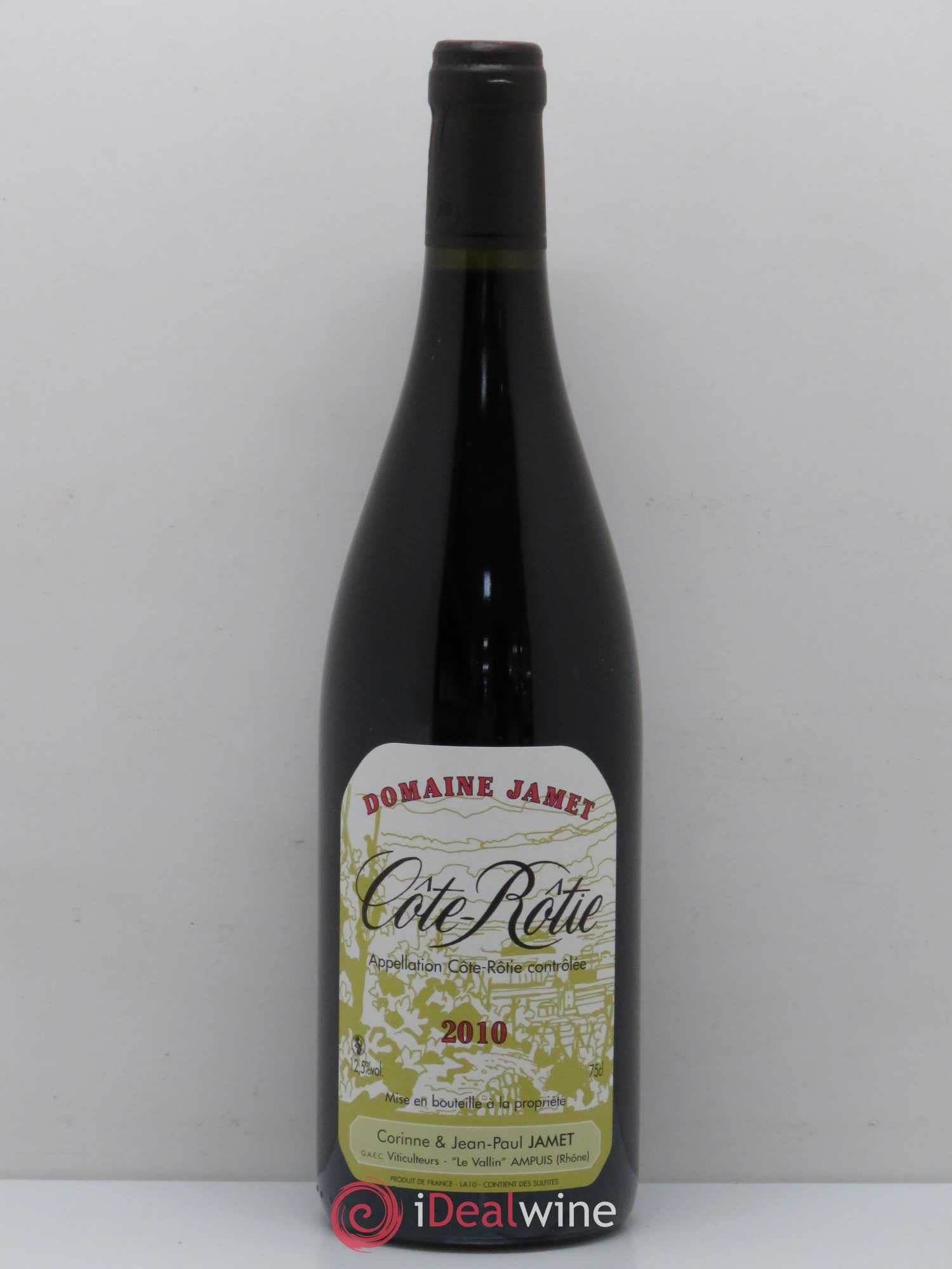 Côte-Rôtie Jamet (Domaine) 2010 - Lot de 1 bouteille - 0