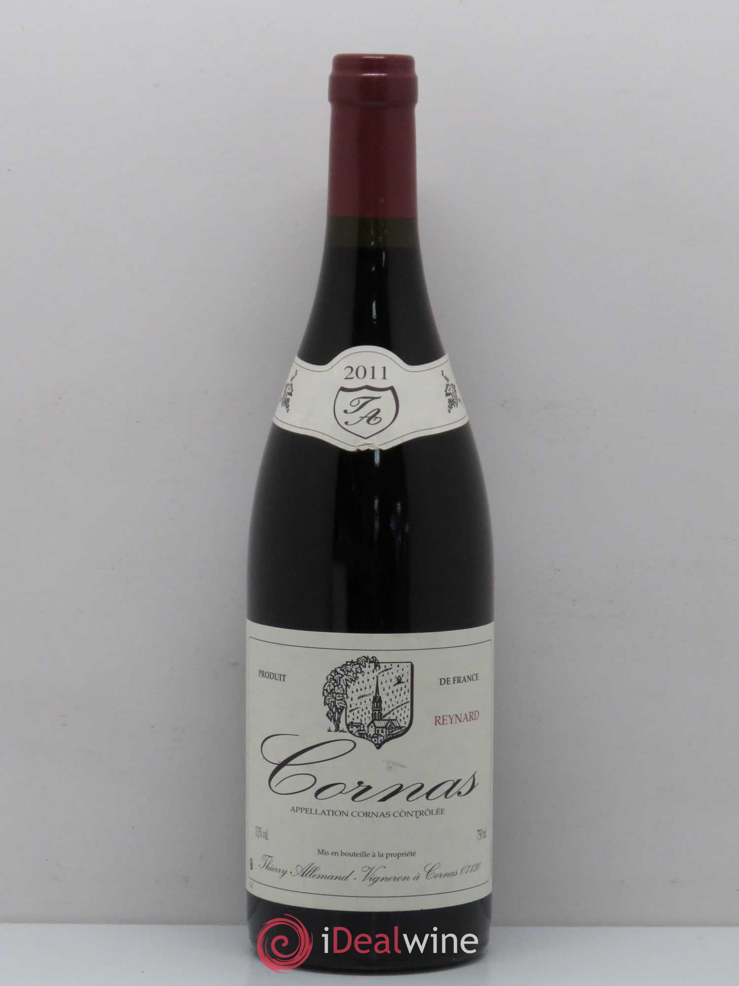 Cornas Reynard Thierry Allemand 2011 - Lot de 1 bouteille - 0