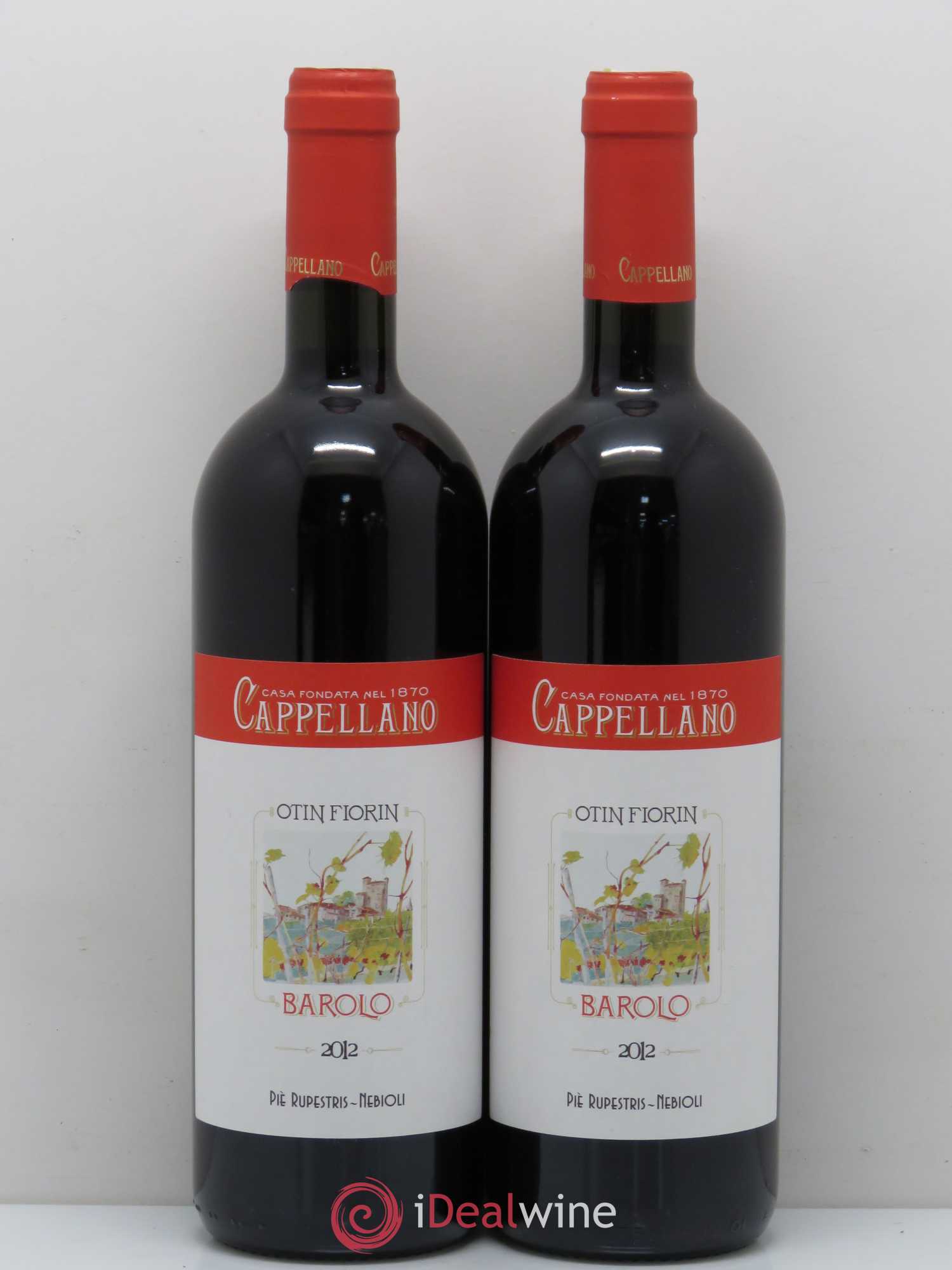 Barolo Cappellano Otin Fiorin 2012 - Posten von 2 Flaschen - 0