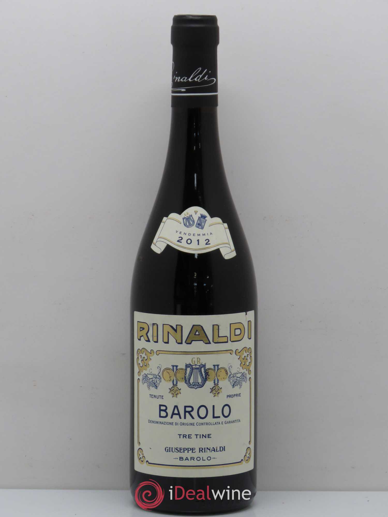 Barolo Rinaldi Tre Tine 2012 - Posten von 1 Flasche - 0