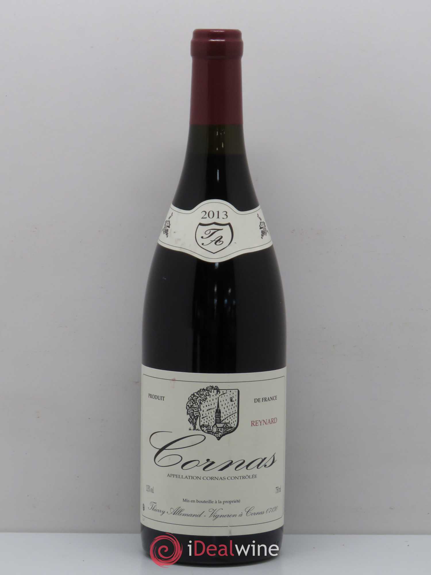 Cornas Reynard Thierry Allemand 2013 - Lot de 1 bouteille - 0
