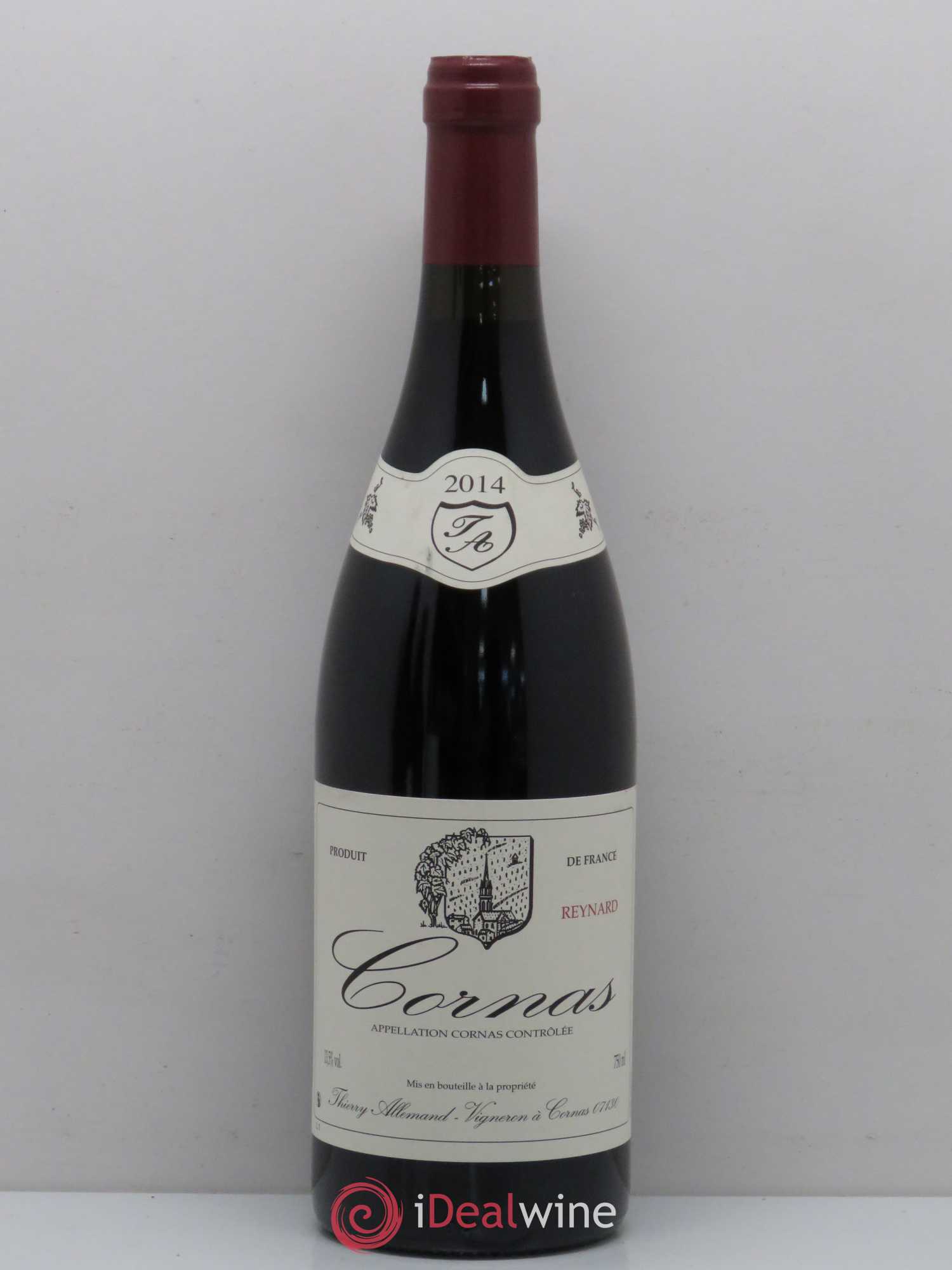 Cornas Reynard Thierry Allemand 2014 - Lot de 1 bouteille - 0