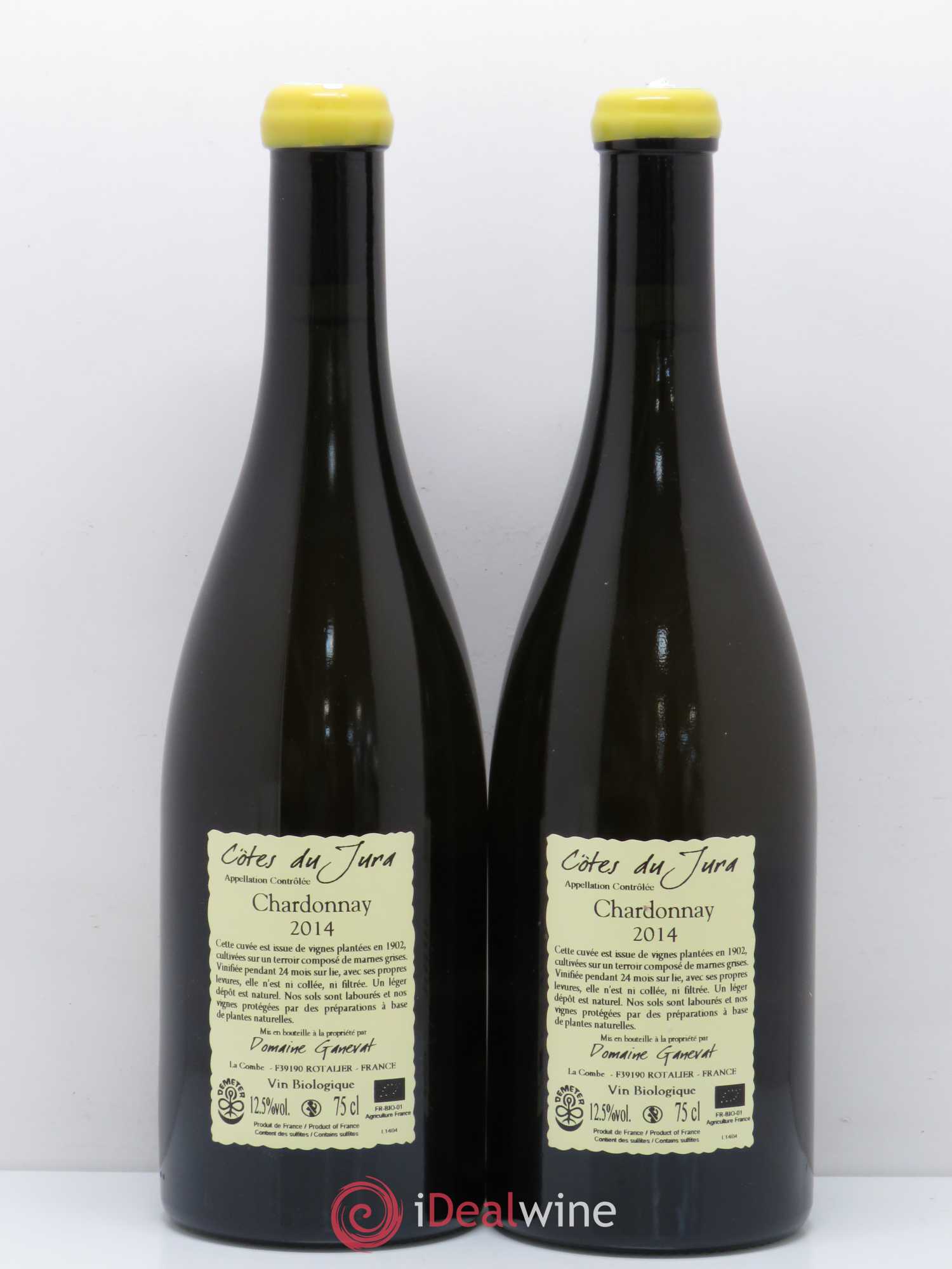 Côtes du Jura Les Chalasses Vieilles Vignes Jean-François Ganevat (Domaine) 2014 - Lot de 2 bouteilles - 1