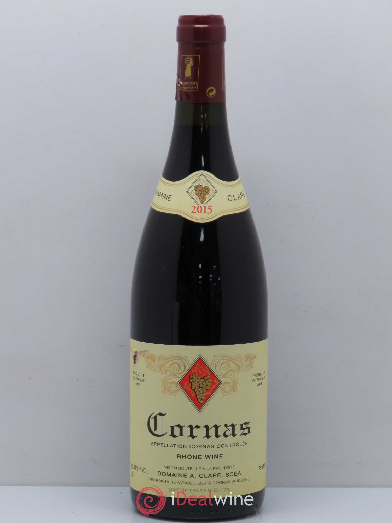 Cornas Auguste Clape 2015 - Lot de 1 bouteille - 0
