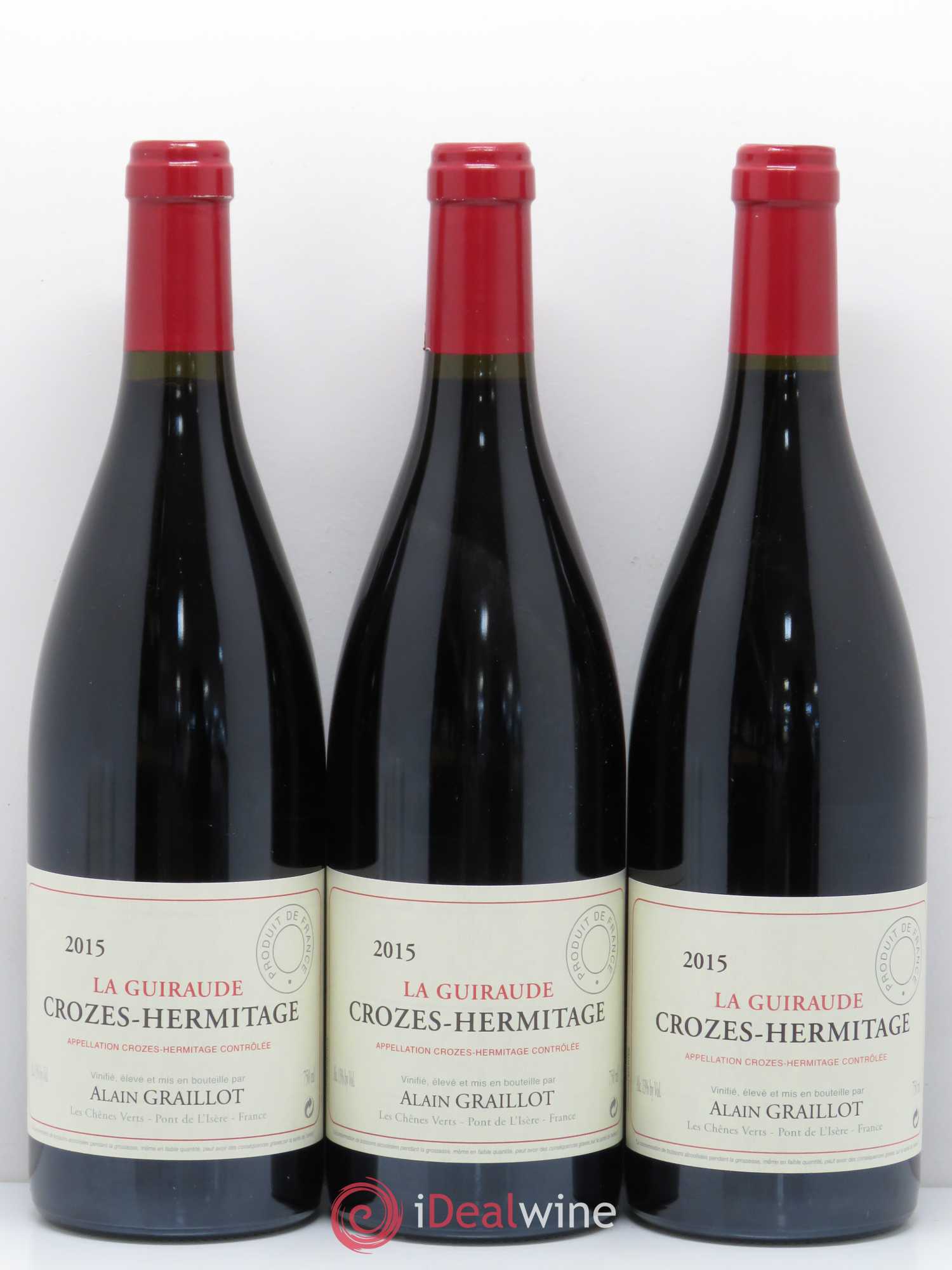 Crozes-Hermitage La Guiraude Domaine Graillot 2015 - Lot de 6 bouteilles - 2