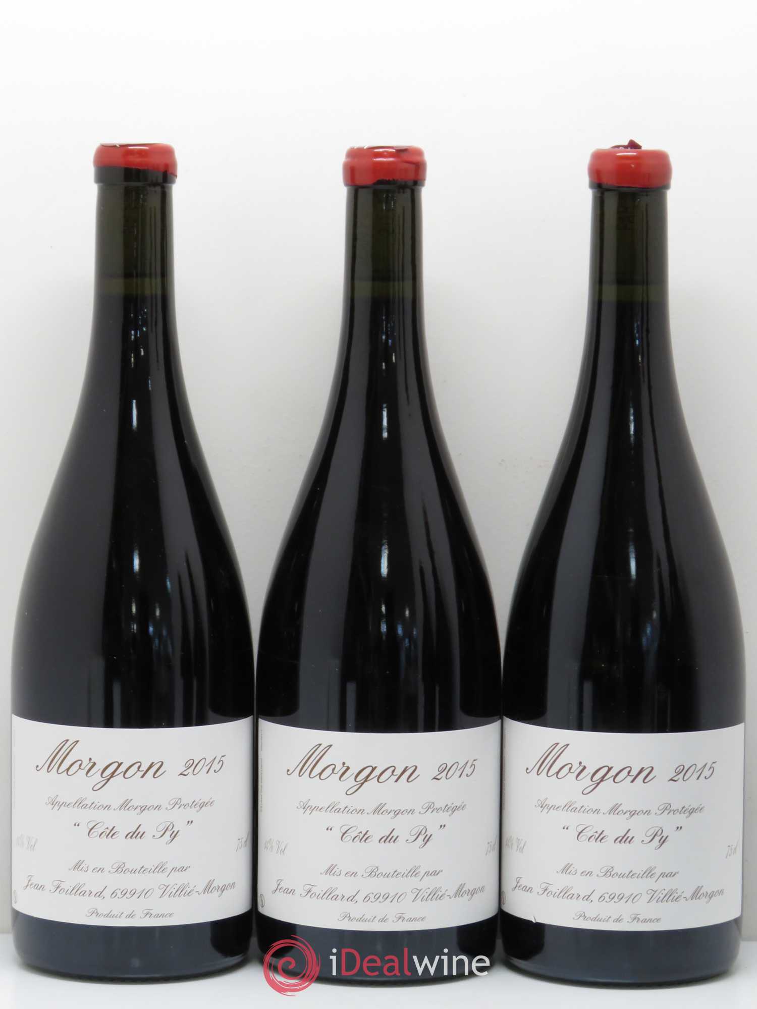Morgon Côte du Py Jean Foillard 2015 - Lot de 6 bouteilles - 1