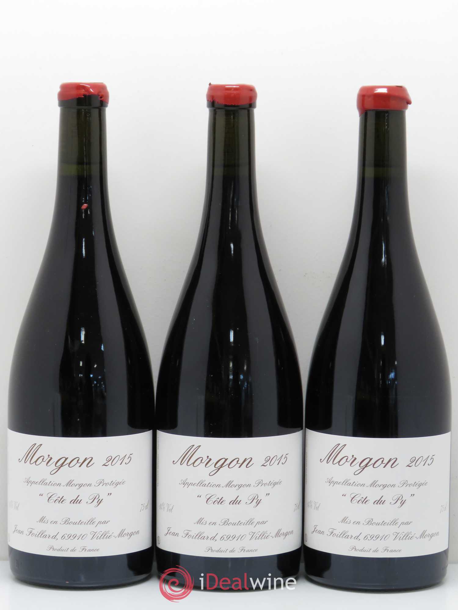 Morgon Côte du Py Jean Foillard 2015 - Lot de 6 bouteilles - 2