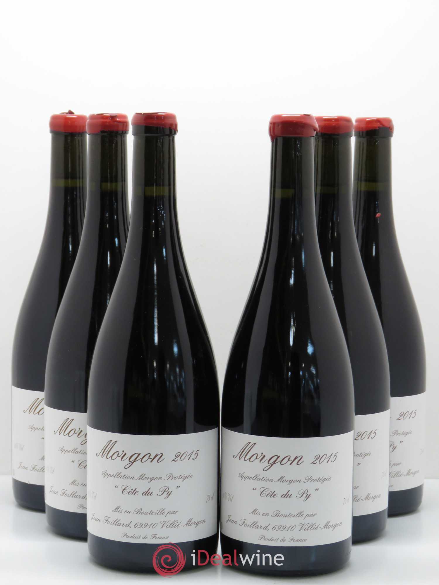 Morgon Côte du Py Jean Foillard 2015 - Lot de 6 bouteilles - 0