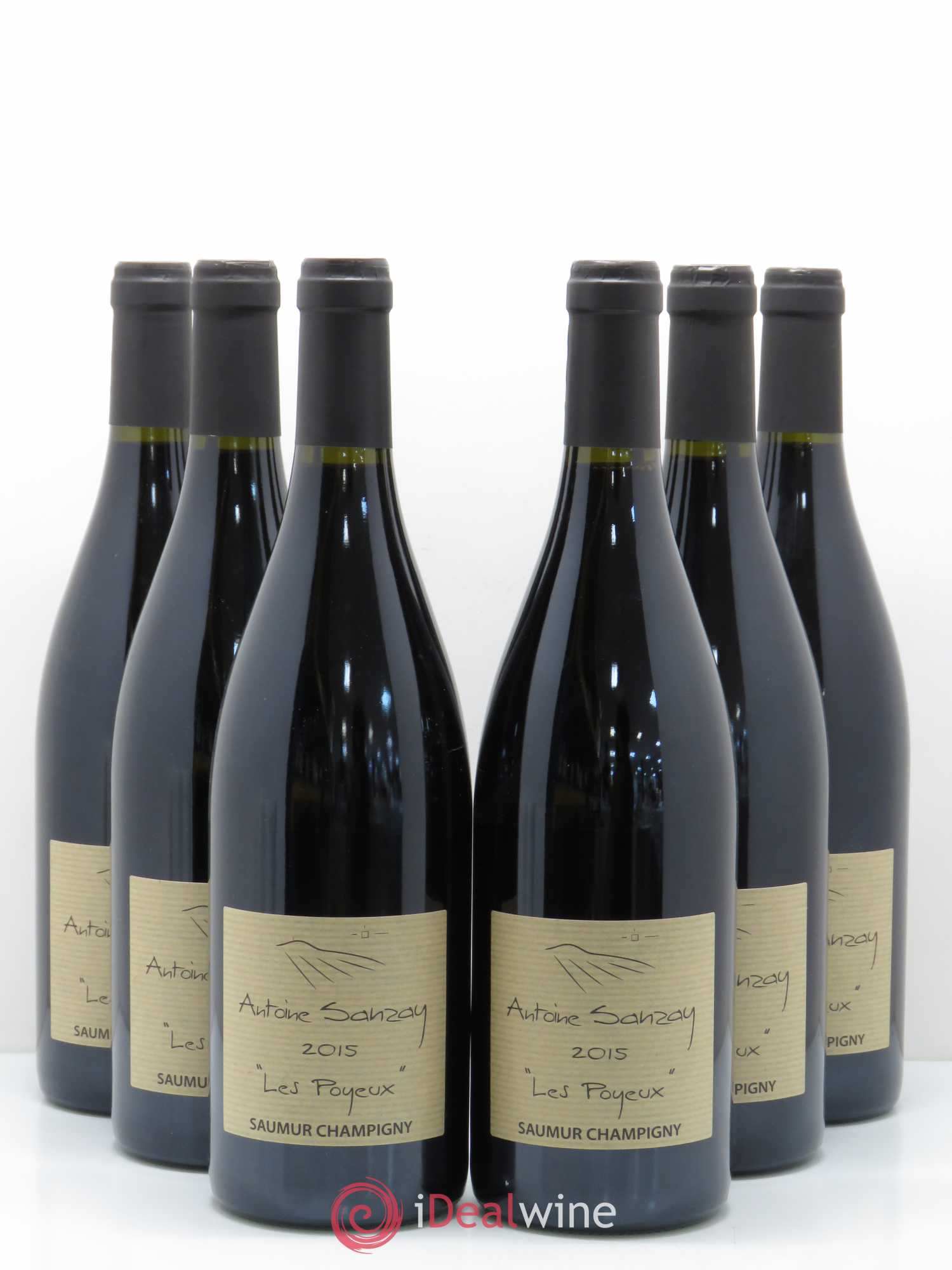 Saumur-Champigny Les Poyeux Antoine Sanzay 2015 - Lot de 6 bouteilles - 0