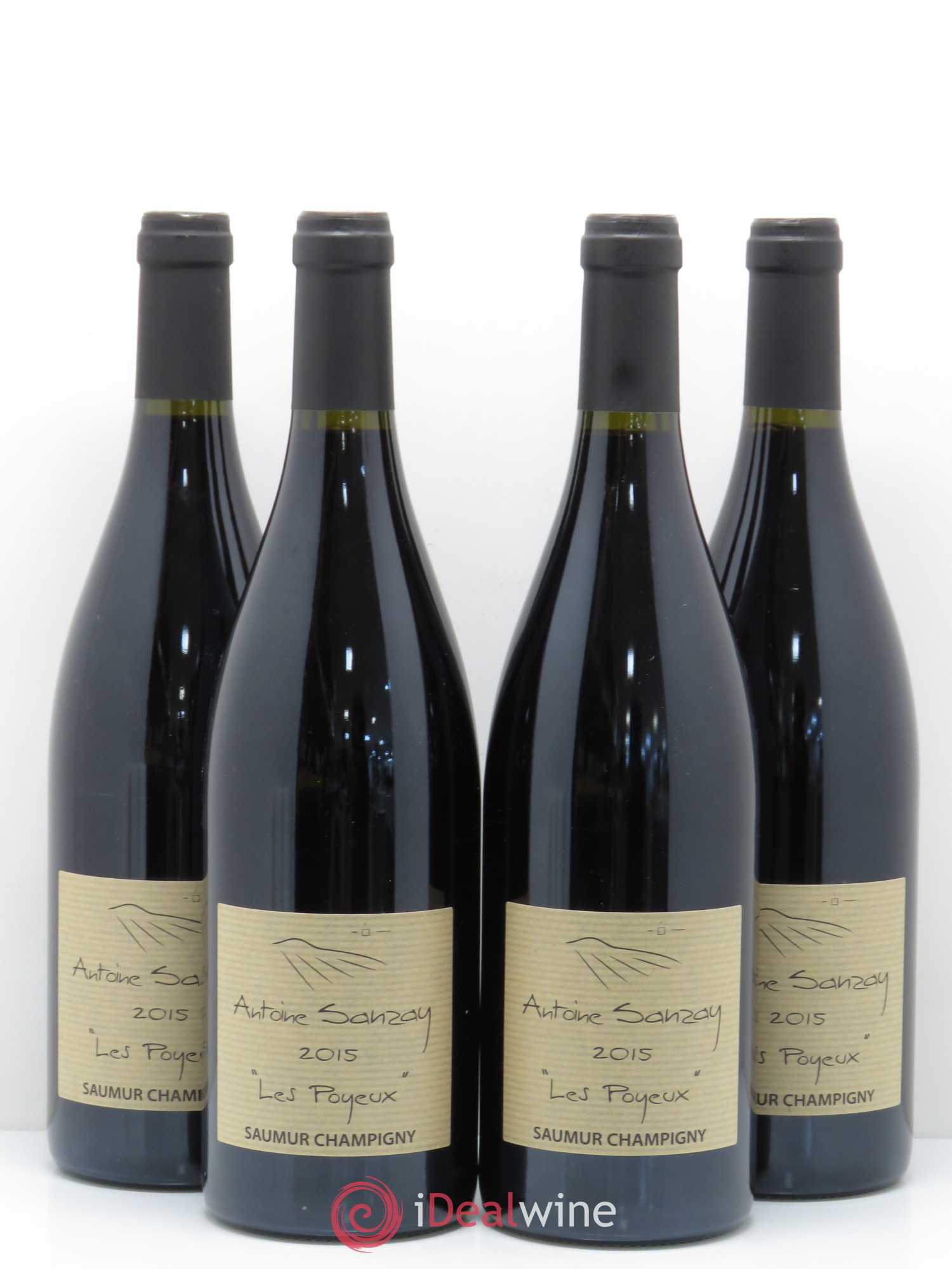 Saumur-Champigny Les Poyeux Antoine Sanzay 2015 - Lot de 4 bouteilles - 0