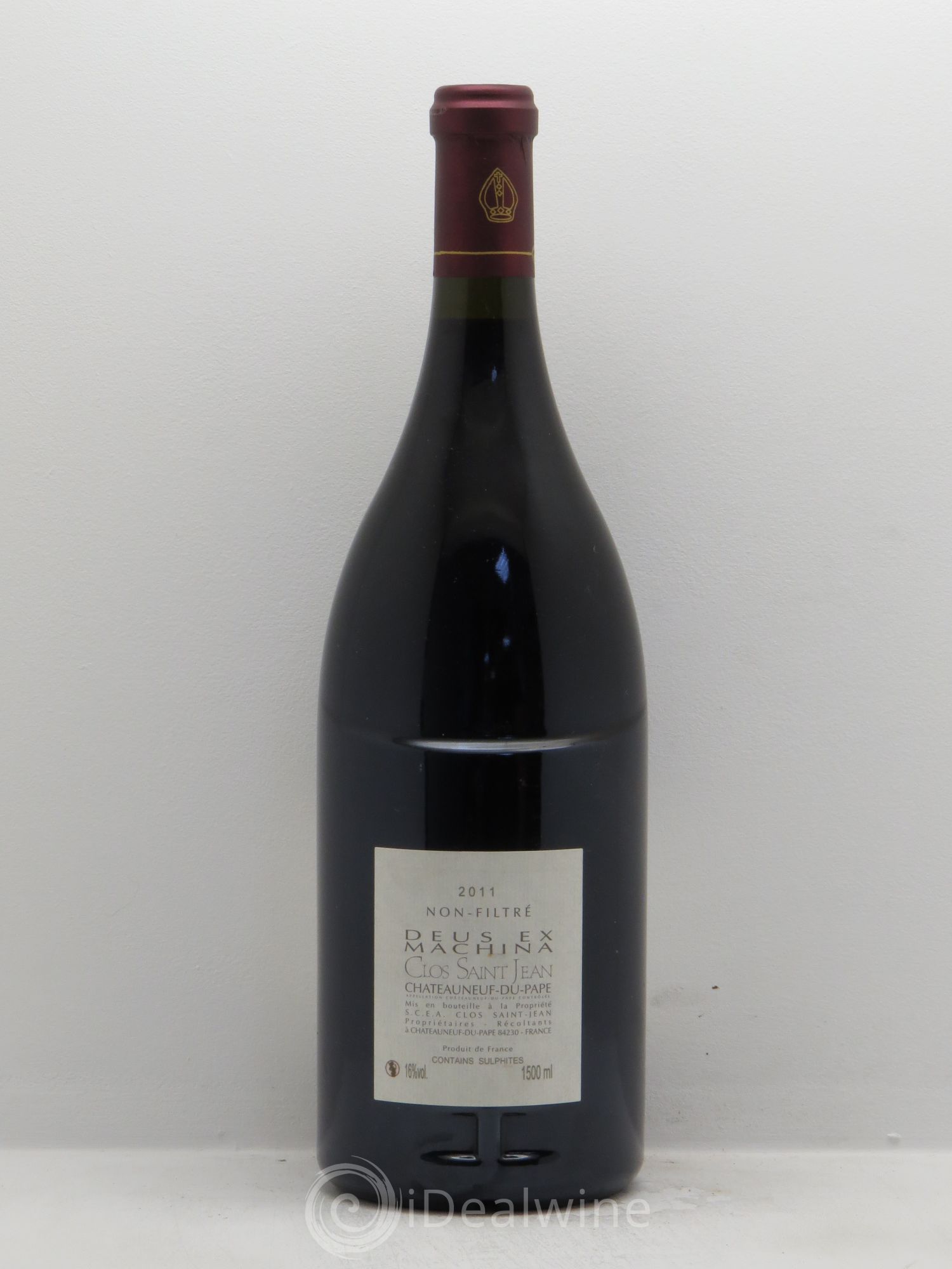 Châteauneuf-du-Pape Clos Saint-Jean Deus Ex Machina Pascal et Vincent Maurel 2011 - Lot de 1 magnum - 1