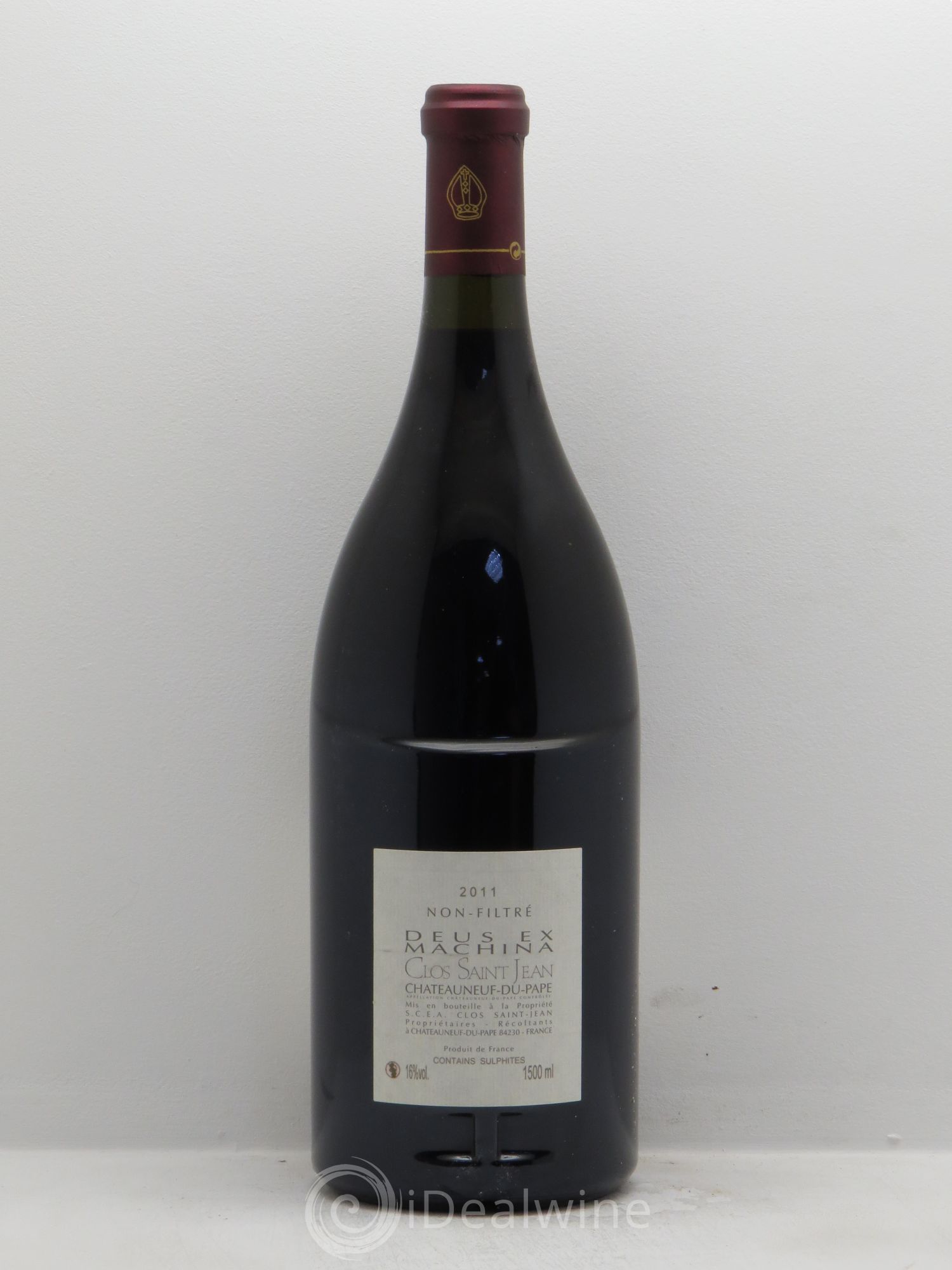 Châteauneuf-du-Pape Clos Saint-Jean Deus Ex Machina Pascal et Vincent Maurel 2011 - Lot de 1 magnum - 1