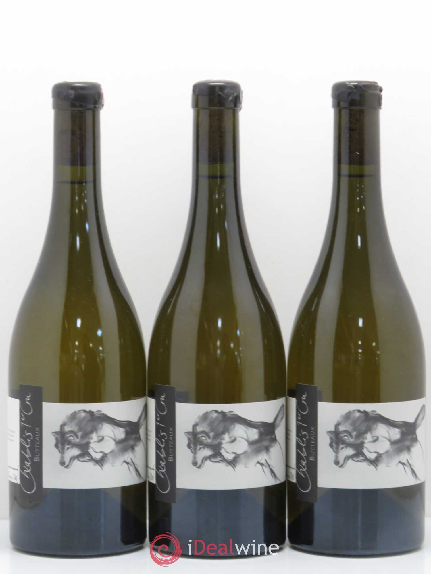 Chablis 1er Cru Butteaux Pattes Loup Thomas Pico 2014 - Posten von 3 Flaschen - 0