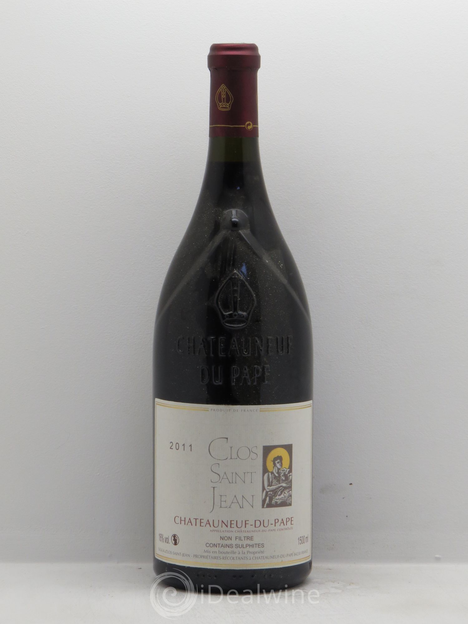 Châteauneuf-du-Pape Clos Saint-Jean Pascal et Vincent Maurel 2011 - Lot de 1 magnum - 0