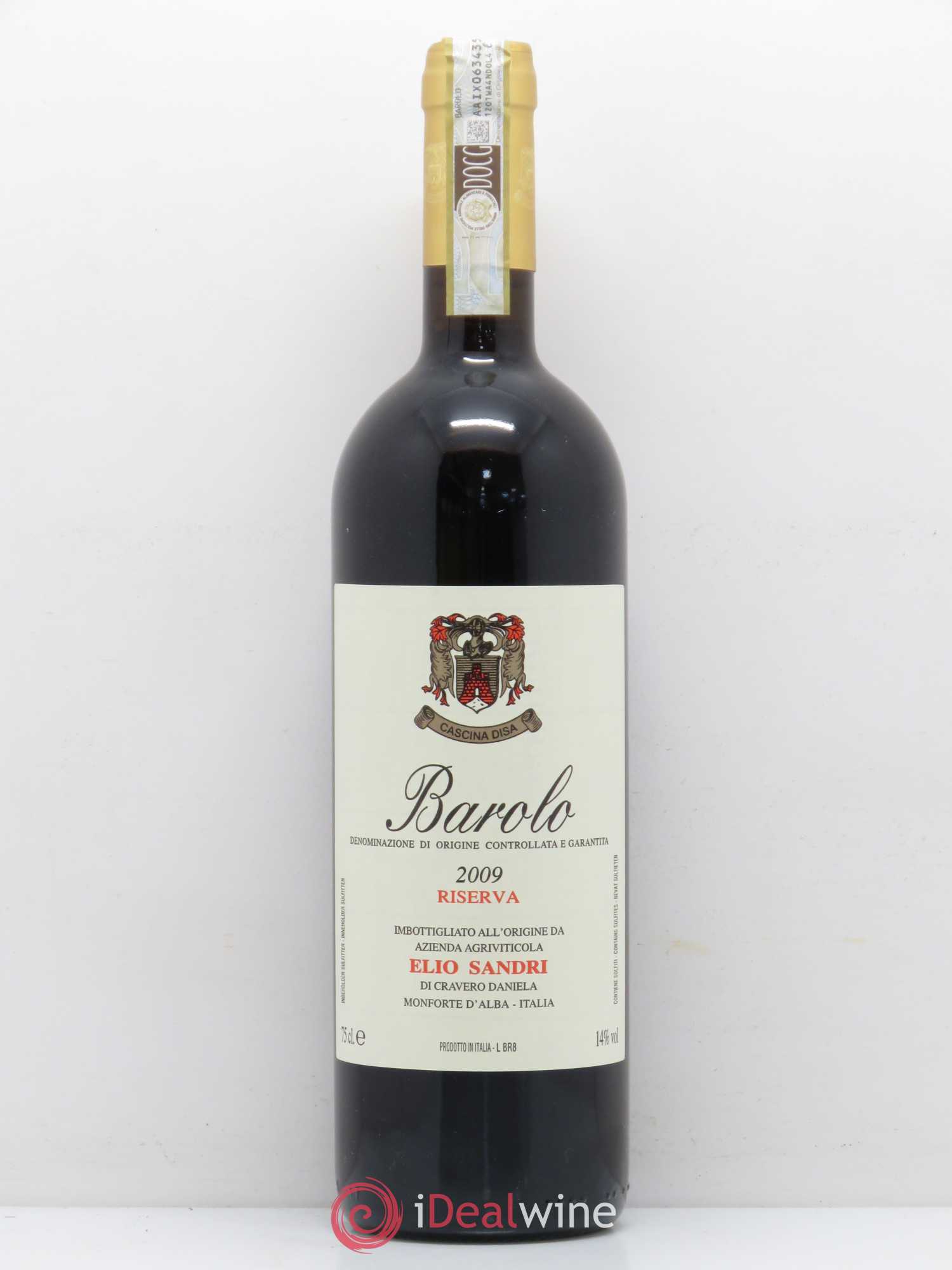 Barolo Riserva Elio Sandri 2009 - Lot of 1 bottle - 0