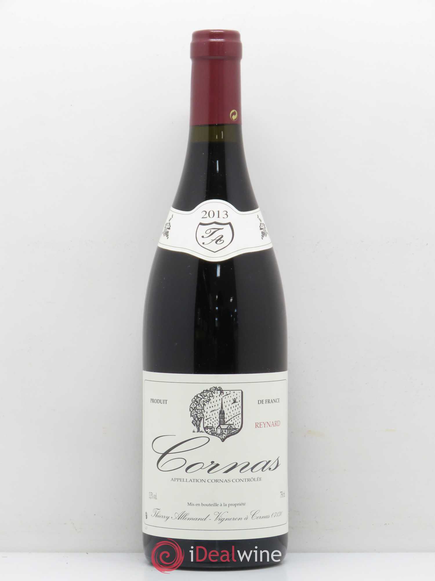 Cornas Reynard Thierry Allemand 2013 - Lot de 1 bouteille - 0