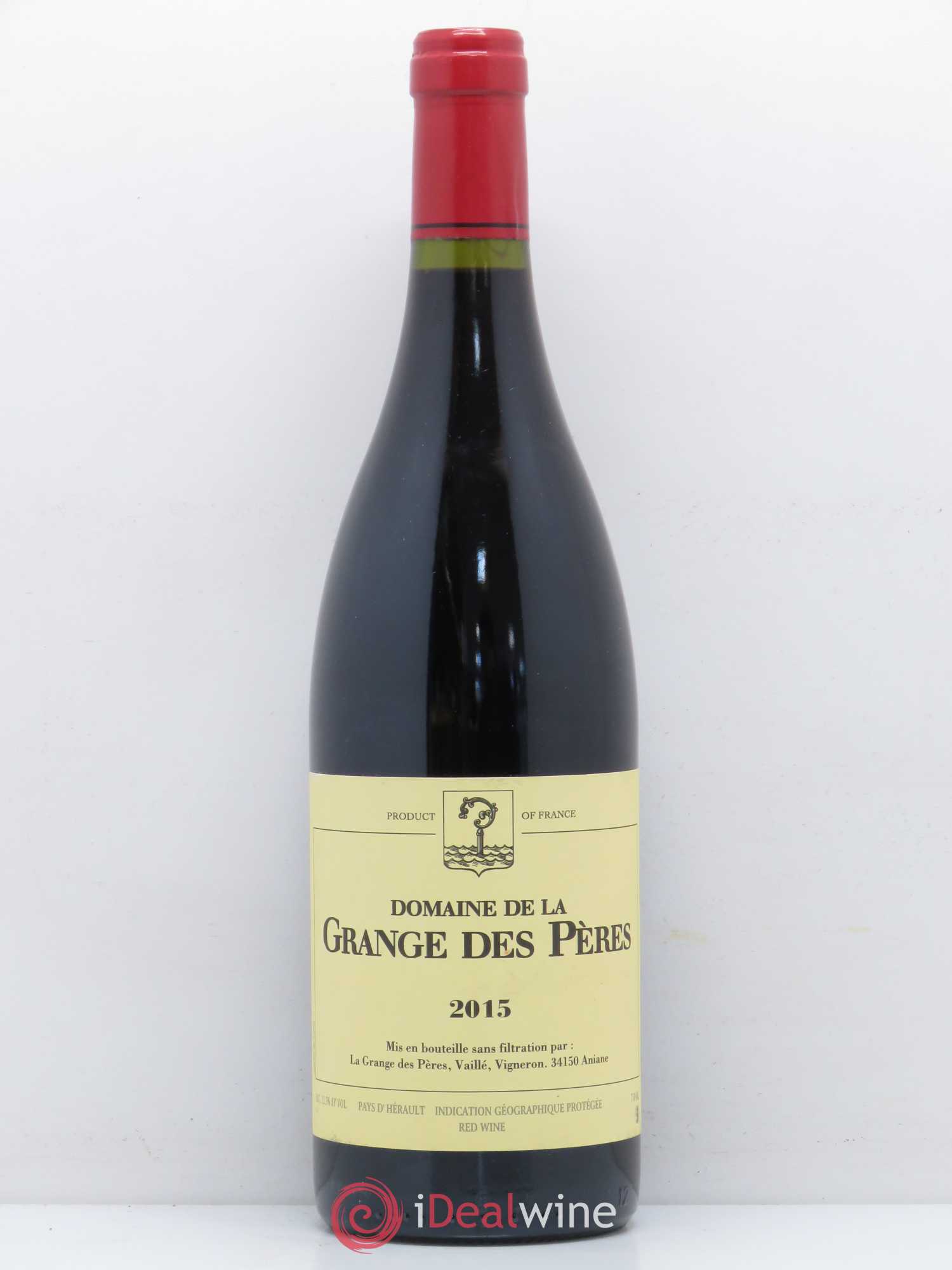 Pays d'Hérault Grange des Pères Laurent Vaillé 2015 - Lot de 1 bouteille - 0