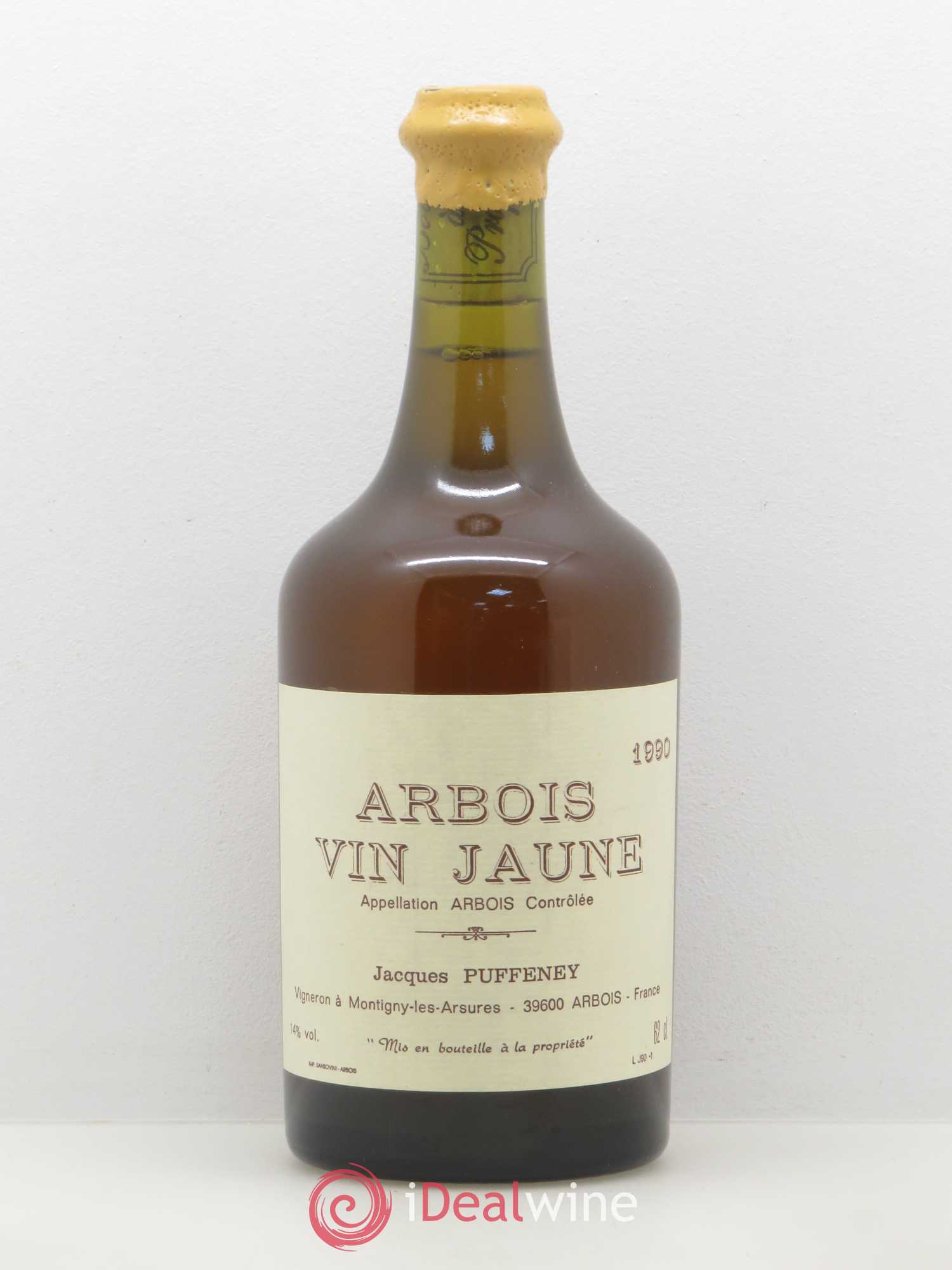 Arbois Vin Jaune Jacques Puffeney 1990 - Lot de 1 bouteille - 0