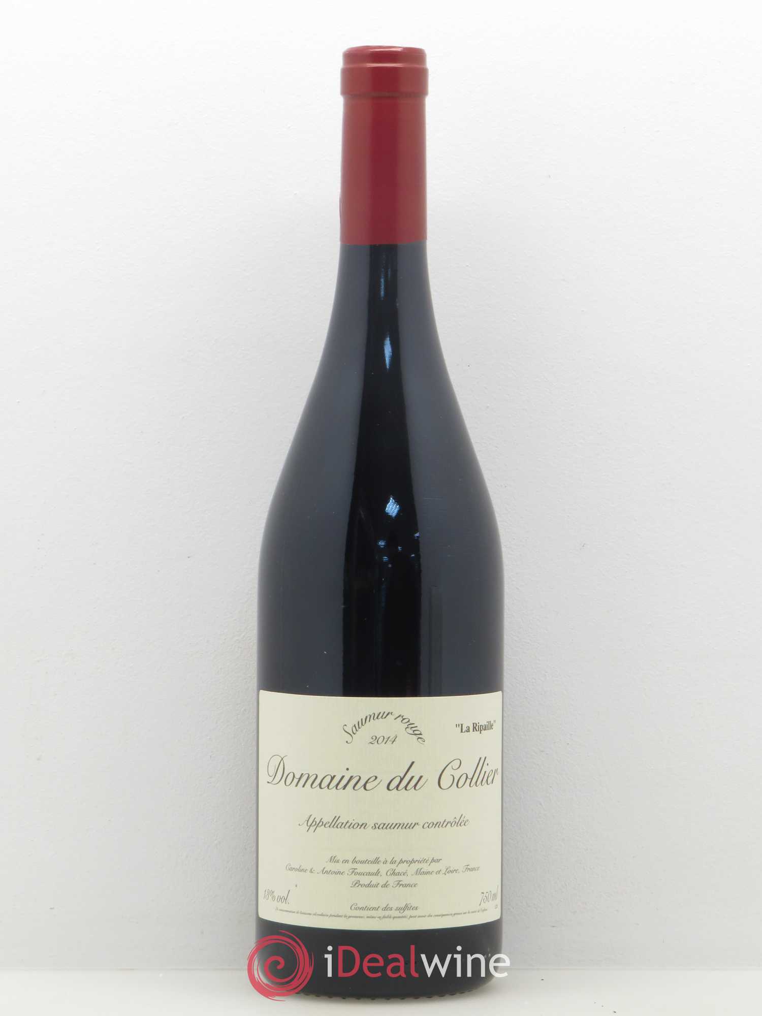 Saumur La Ripaille Domaine du Collier 2014 - Lot de 1 bouteille - 0