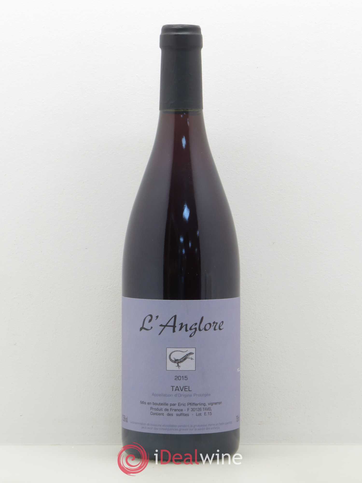 Tavel L'Anglore 2015 - Posten von 1 Flasche - 0