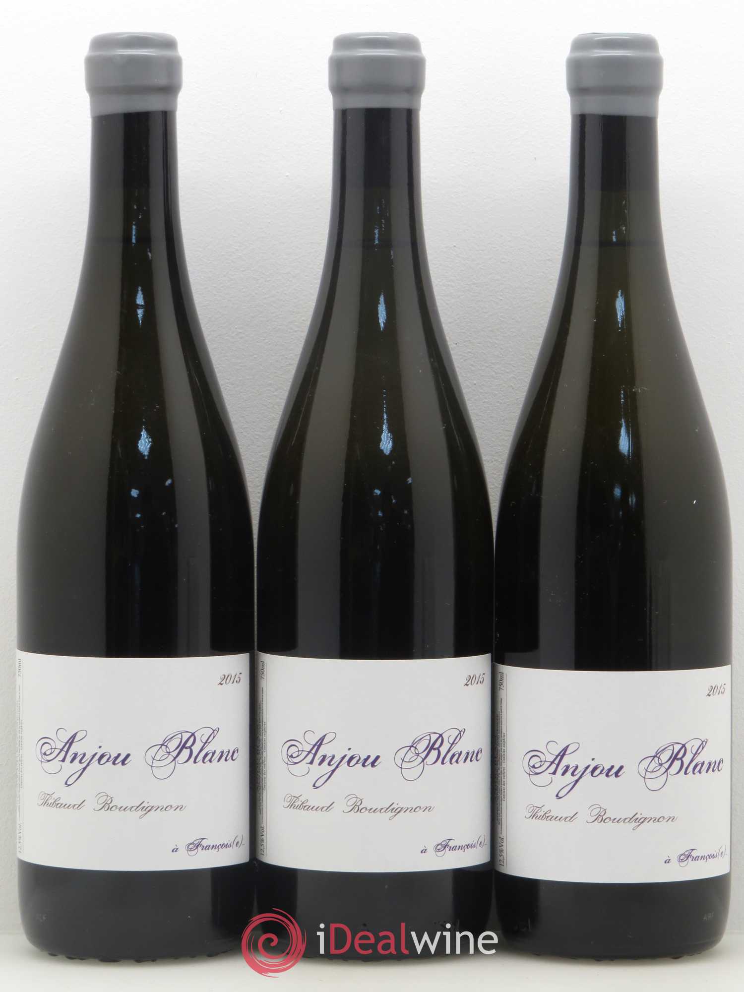 Anjou A Françoise Domaine Thibaud Boudignon 2015 - Posten von 3 Flaschen - 0
