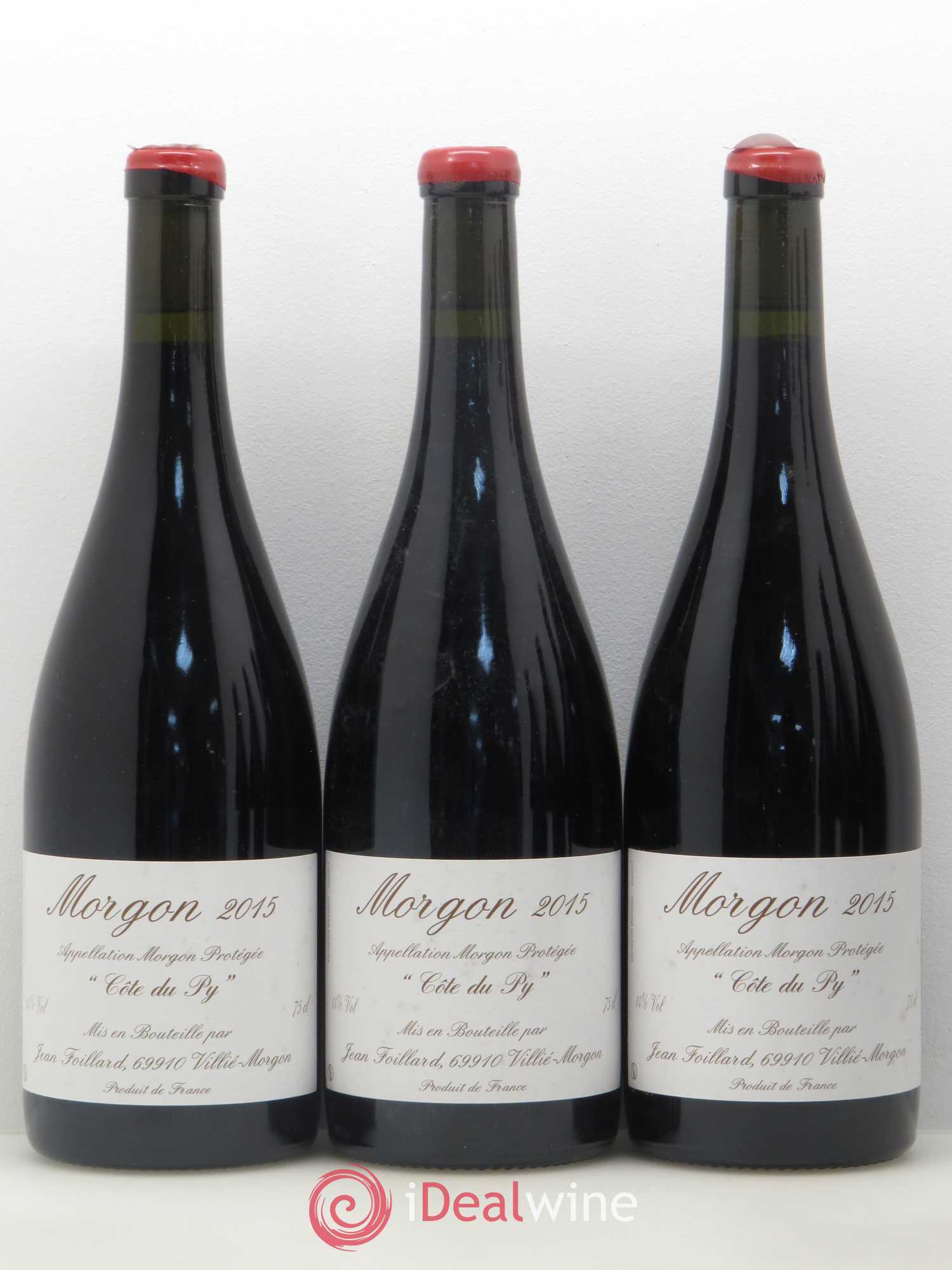 Morgon Côte du Py Jean Foillard 2015 - Lot de 6 bouteilles - 1
