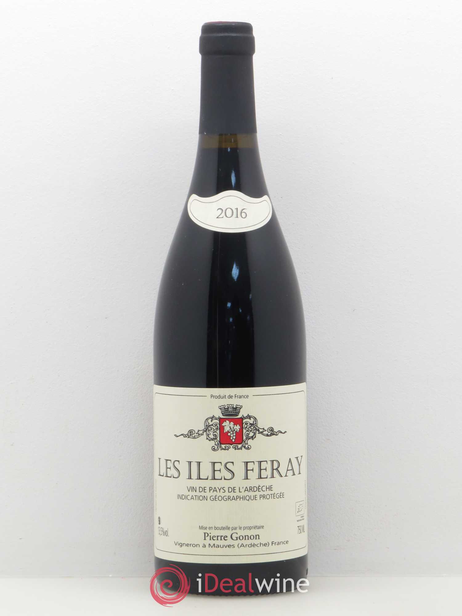 Rhône IGP Ardeche Les Iles Feray Pierre Gonon 2016 - Posten von 1 Flasche - 0