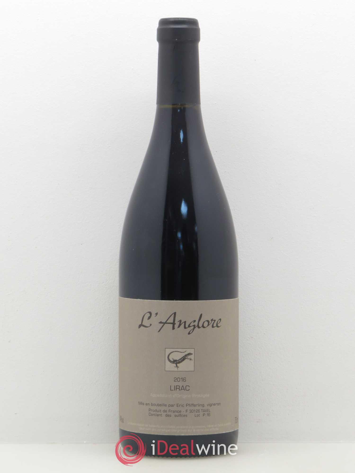 Lirac L'Anglore 2016 - Posten von 1 Flasche - 0